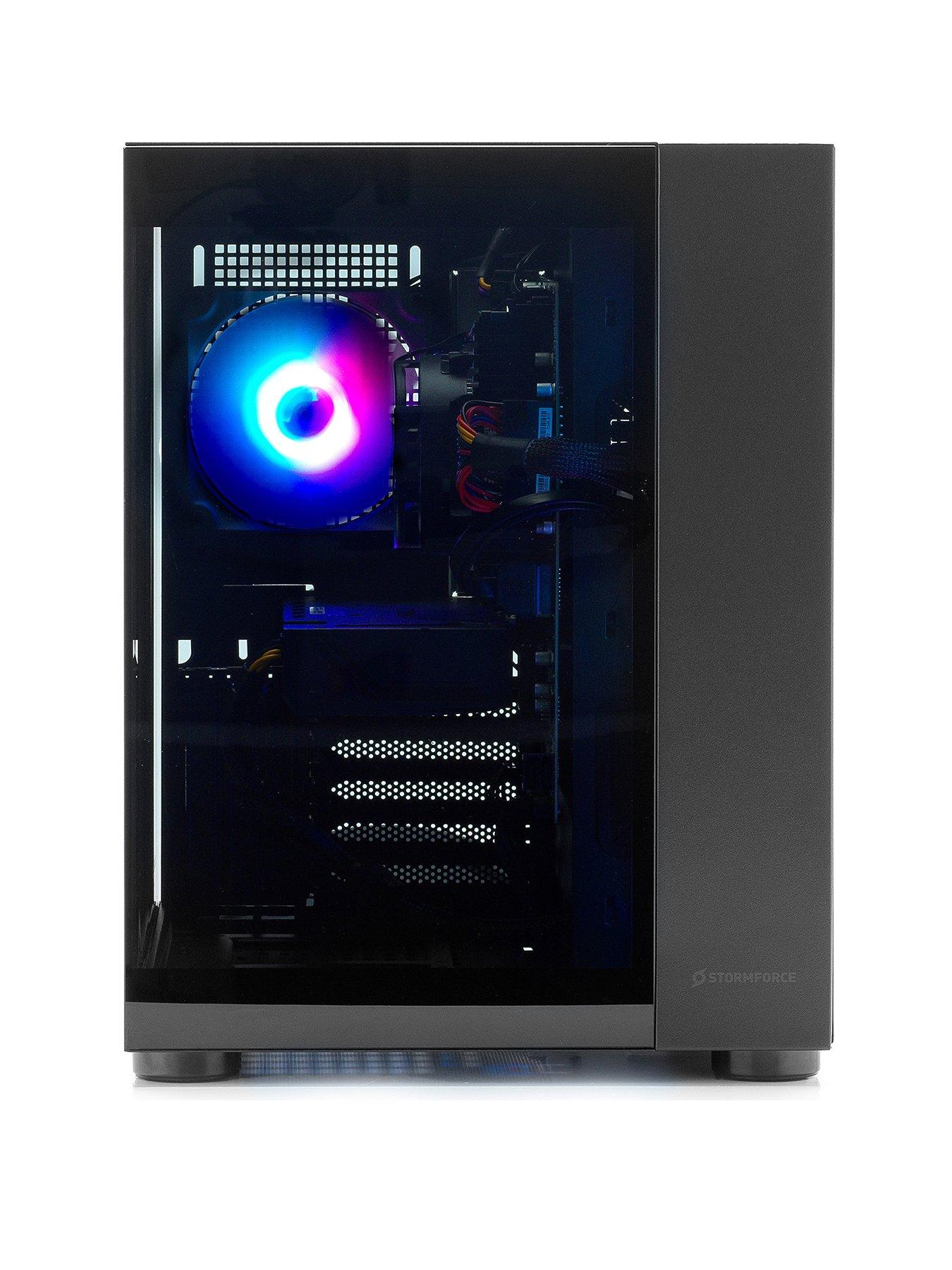 Image 3 of 6 of Stormforce FV150 Gaming Desktop - GeForce RTX 5070 Ti, Intel Core i5, 32GB RAM, 2TB SSD - Black