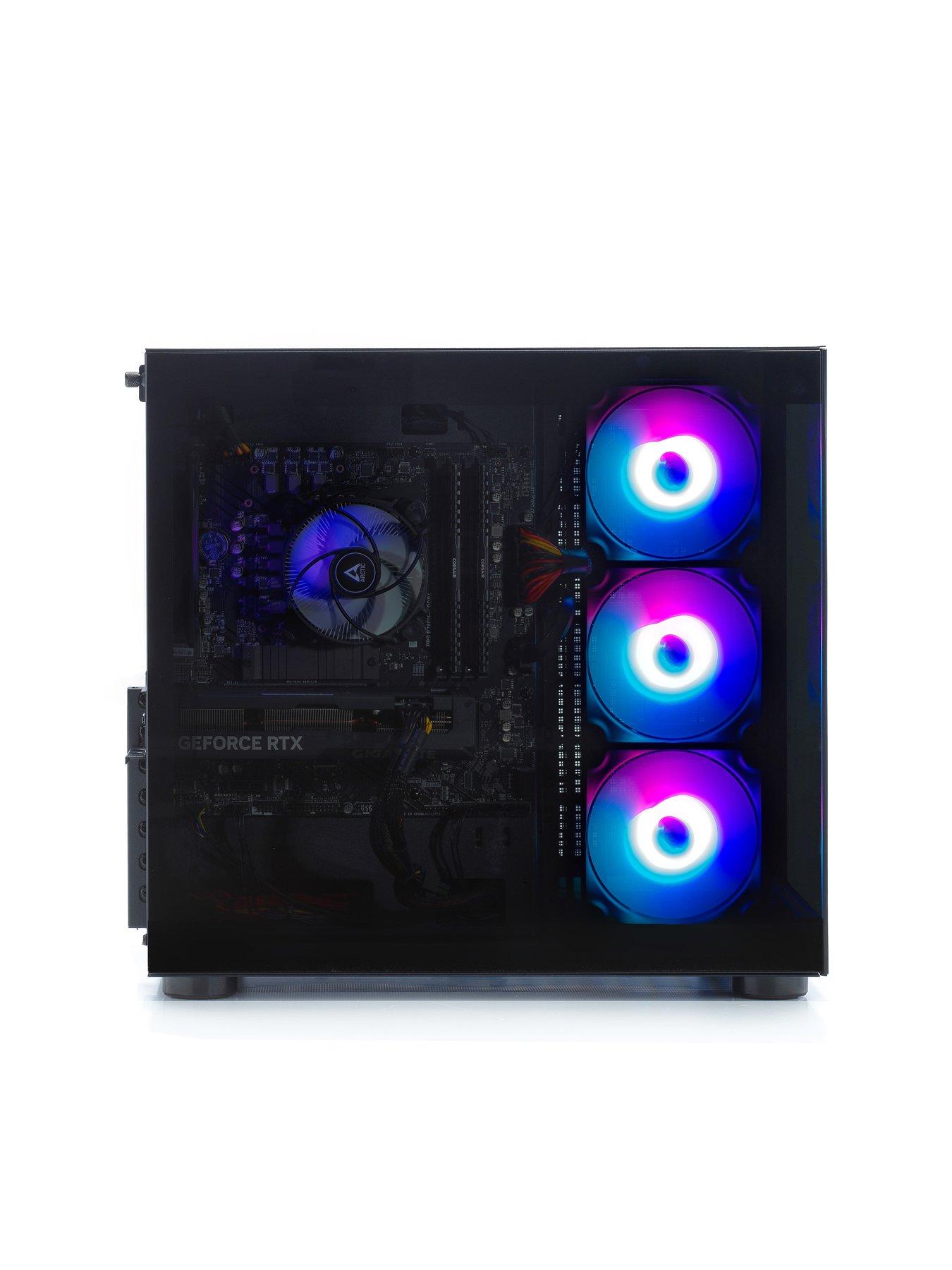 Image 4 of 6 of Stormforce FV150 Gaming Desktop - GeForce RTX 5070 Ti, Intel Core i5, 32GB RAM, 2TB SSD - Black