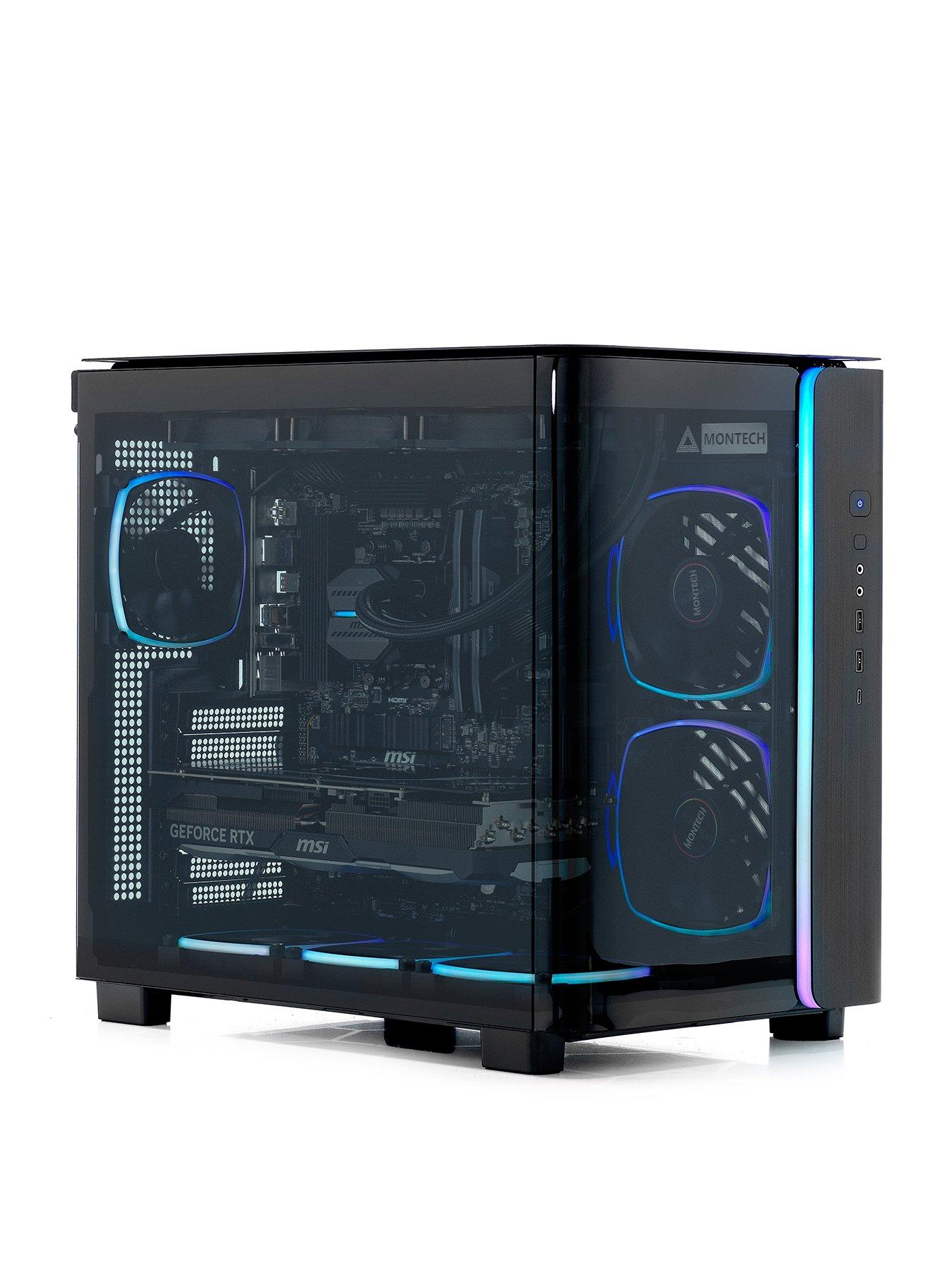 undefined Vortex King 95 Gaming Desktop - GeForce RTX 5080, Intel Core i7, 32GB RAM. 2TB SSD - Black