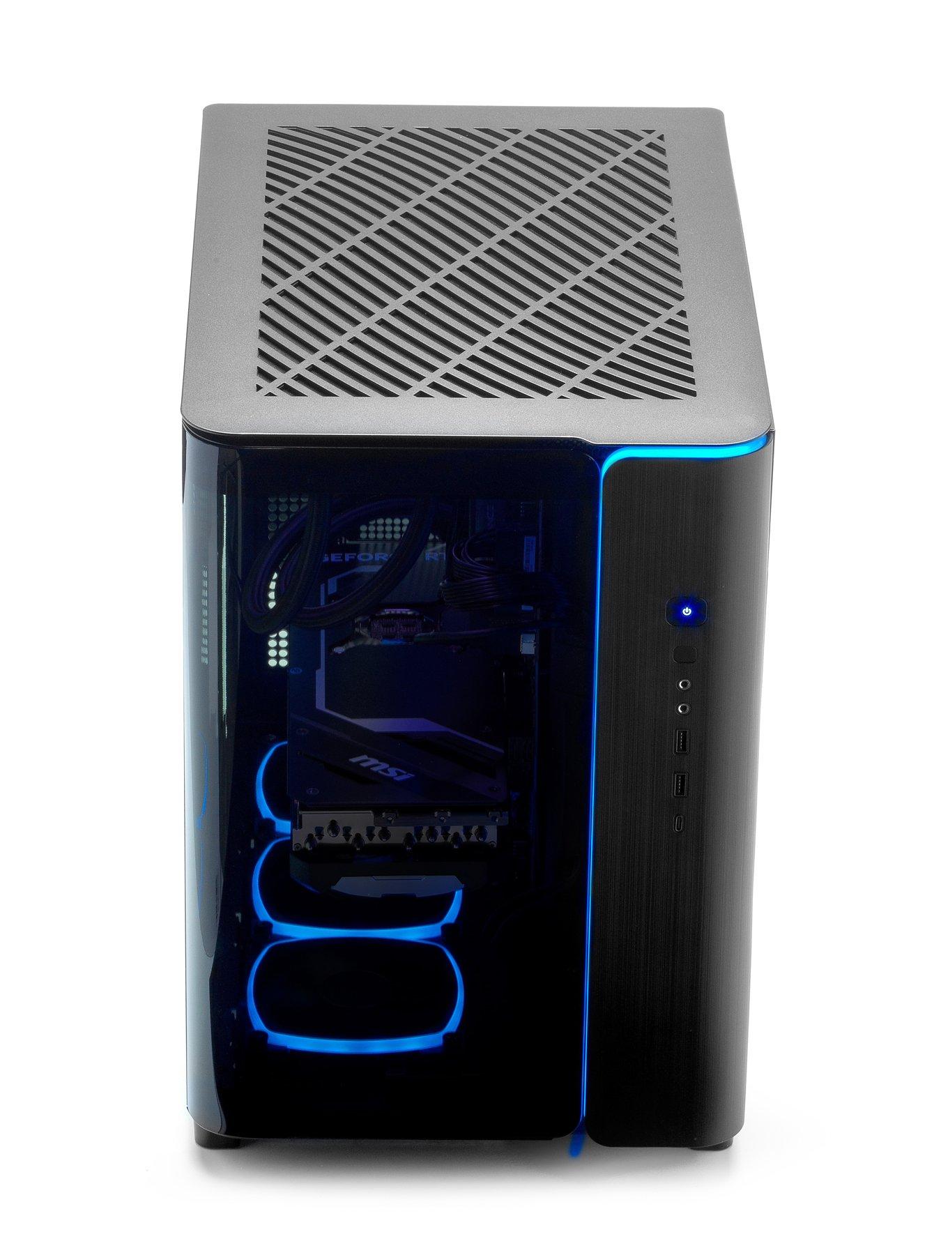 Image 4 of 7 of Stormforce Vortex King 95 Gaming Desktop - GeForce RTX 5080, Intel Core i7, 32GB RAM. 2TB SSD - Black