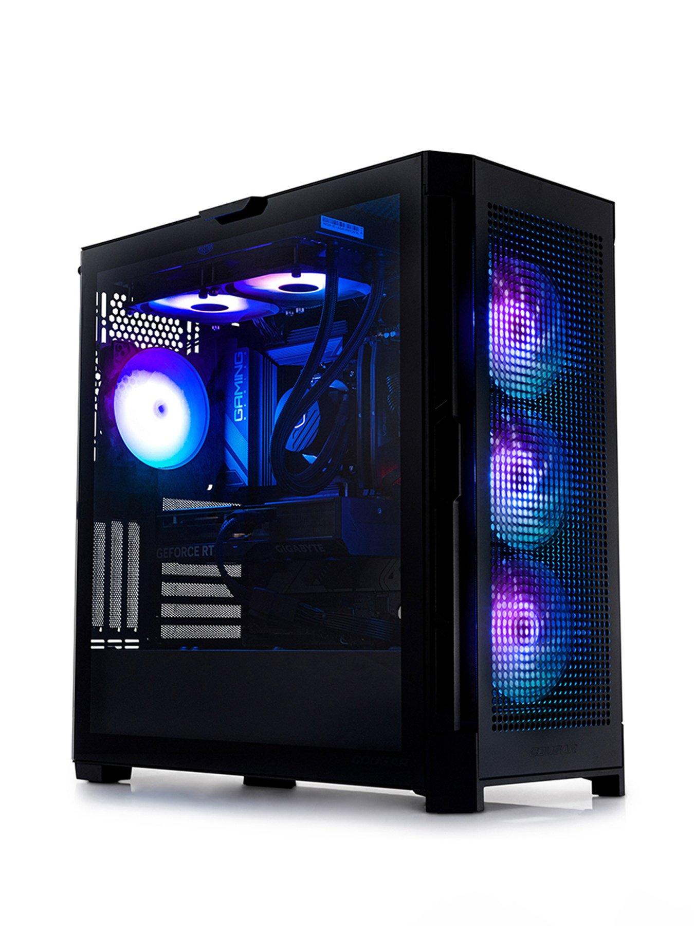 Image 4 of 7 of Stormforce Duoface Gaming Desktop - GeForce RTX 5070 Ti, Intel Core i7,&nbsp;32GB RAM, 2TB SSD - Black