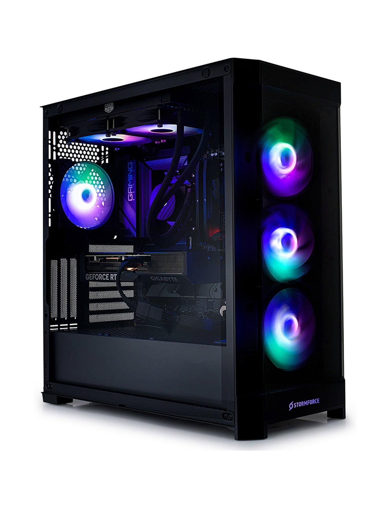 undefined Duoface Gaming Desktop - GeForce RTX 5090, Intel Core i7, 32GB RAM, 2TB SSD - Black