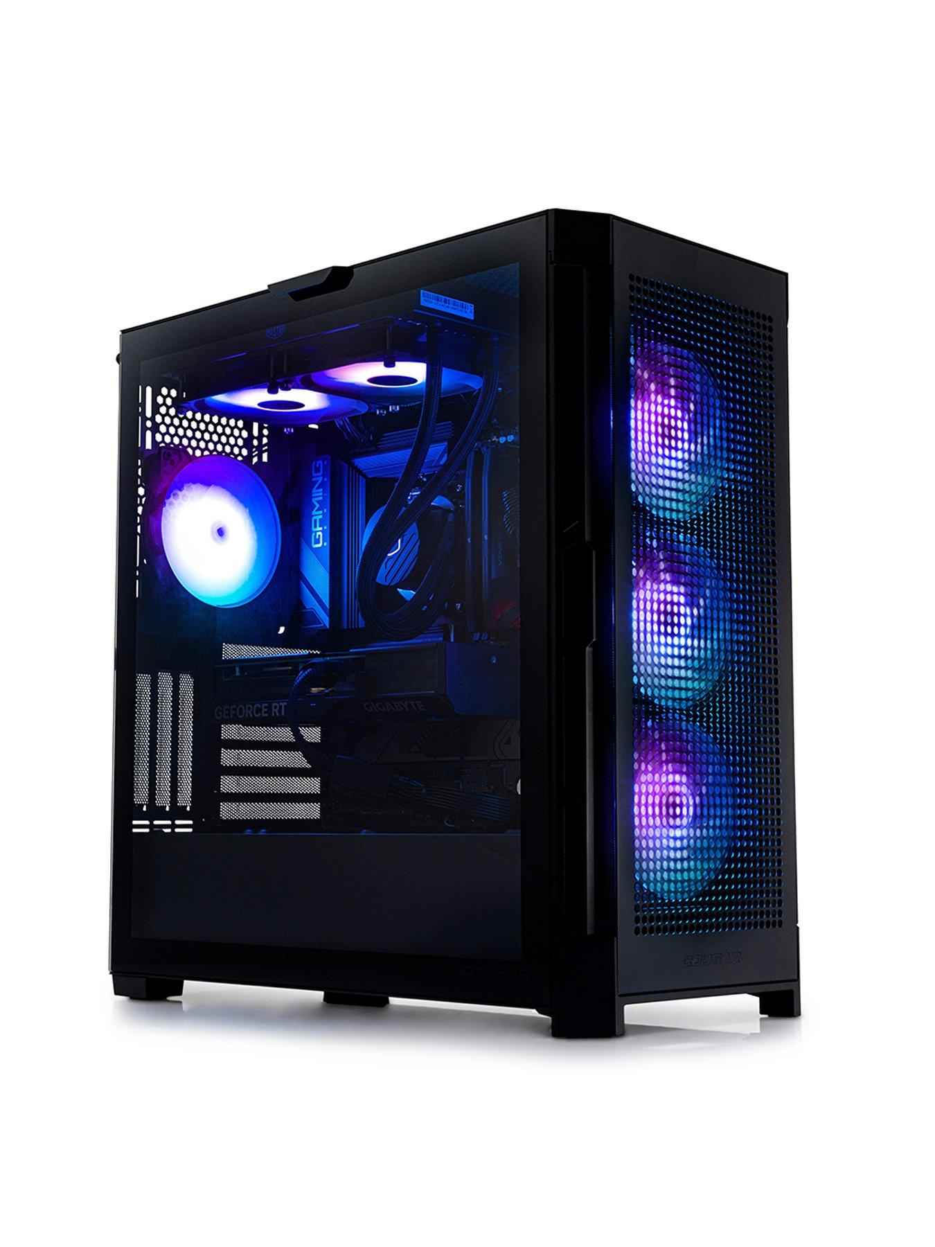 Image 4 of 7 of Stormforce Duoface Gaming Desktop - GeForce RTX 5090, Intel Core i7, 32GB RAM, 2TB SSD - Black