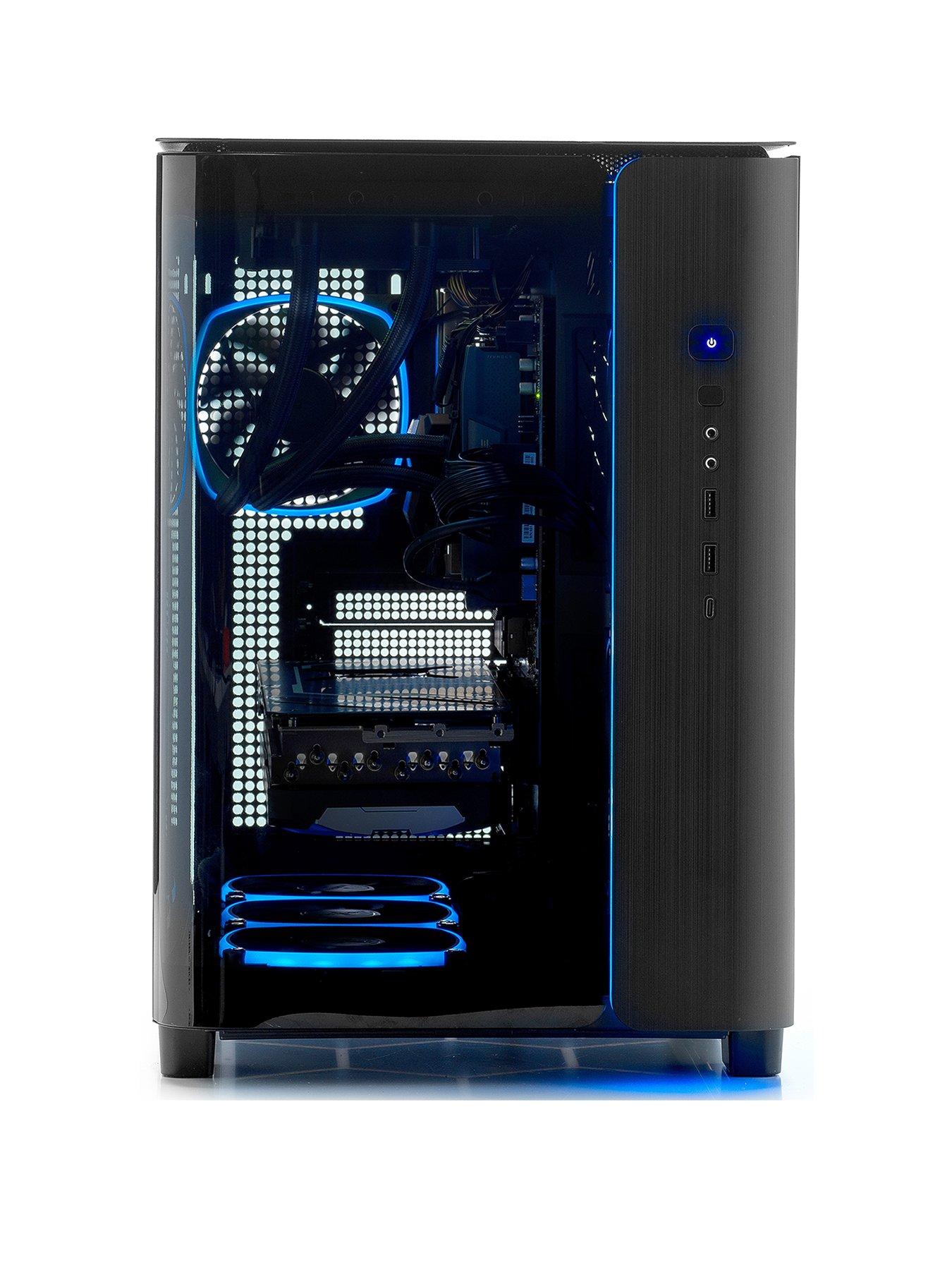 Image 3 of 7 of Stormforce Vortex King 95 Gaming Desktop - GeForce RTX 5090, Intel Core Ultra 7, 32GB RAM, 2TB SSD - Black