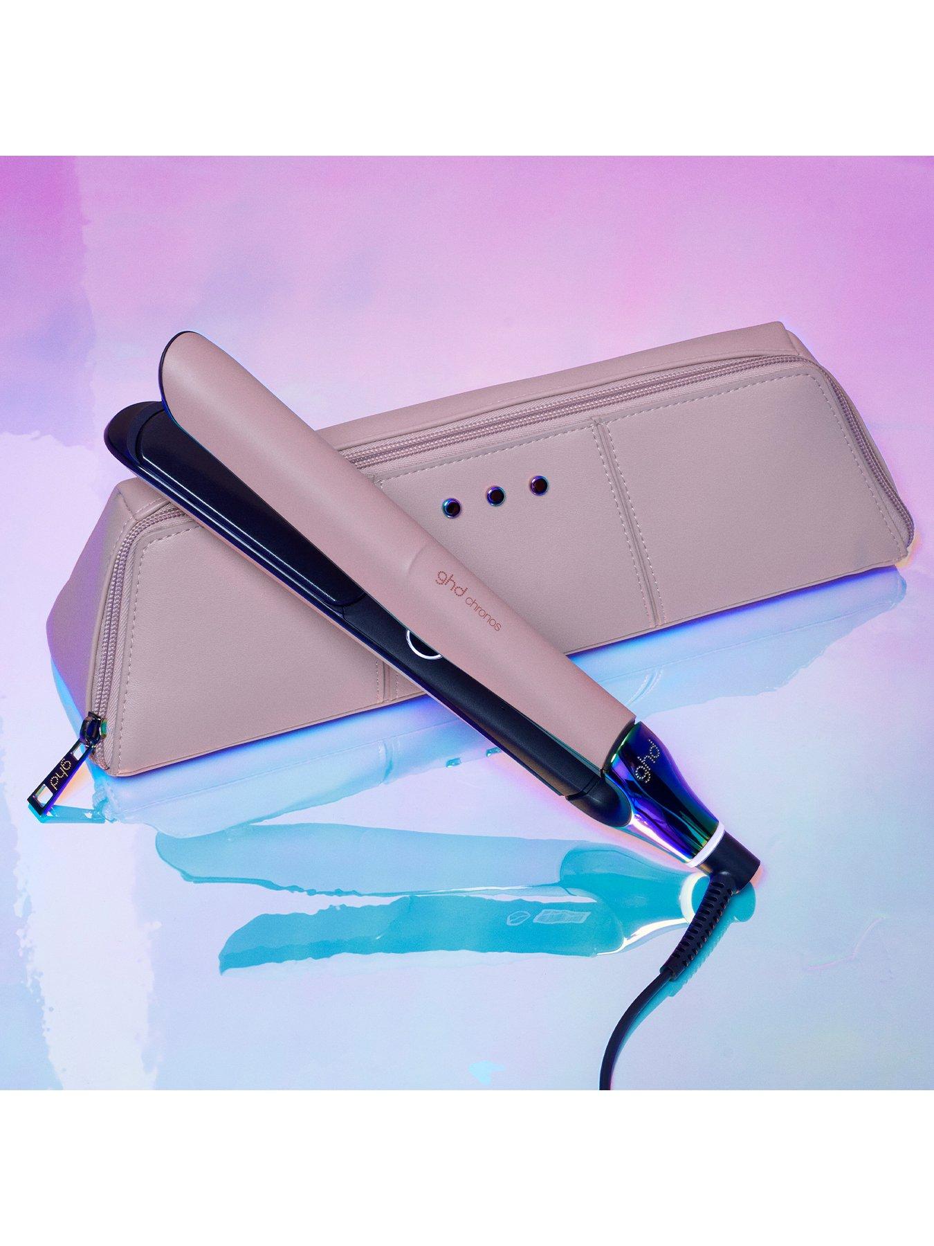 Image 2 of 5 of ghd Chronos Limited Edition Hair Straightener in Transcendent Pink with Matching Heat-Resistant Bag &amp; Mat