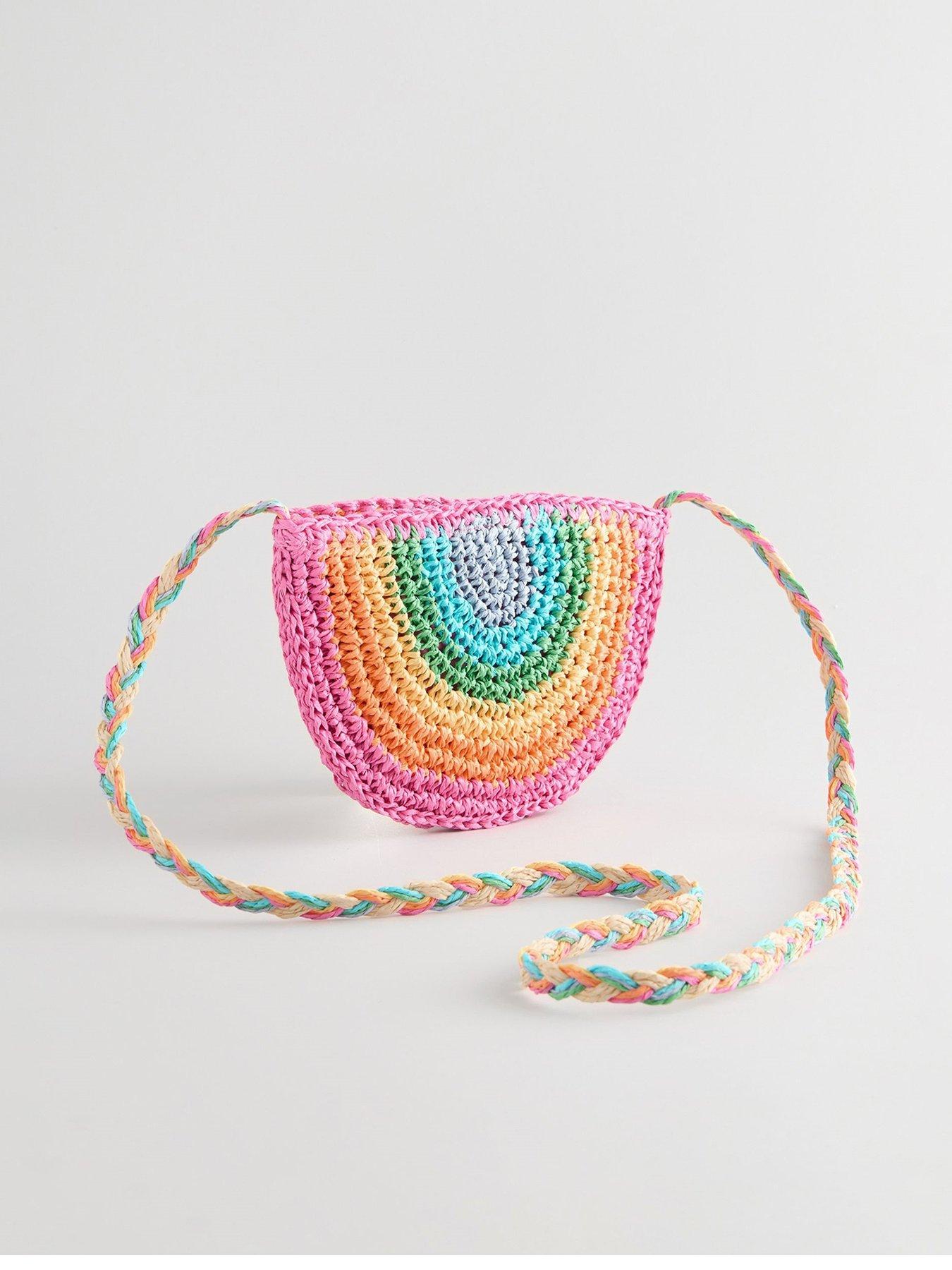 undefined Rainbow Straw Bag - Multi