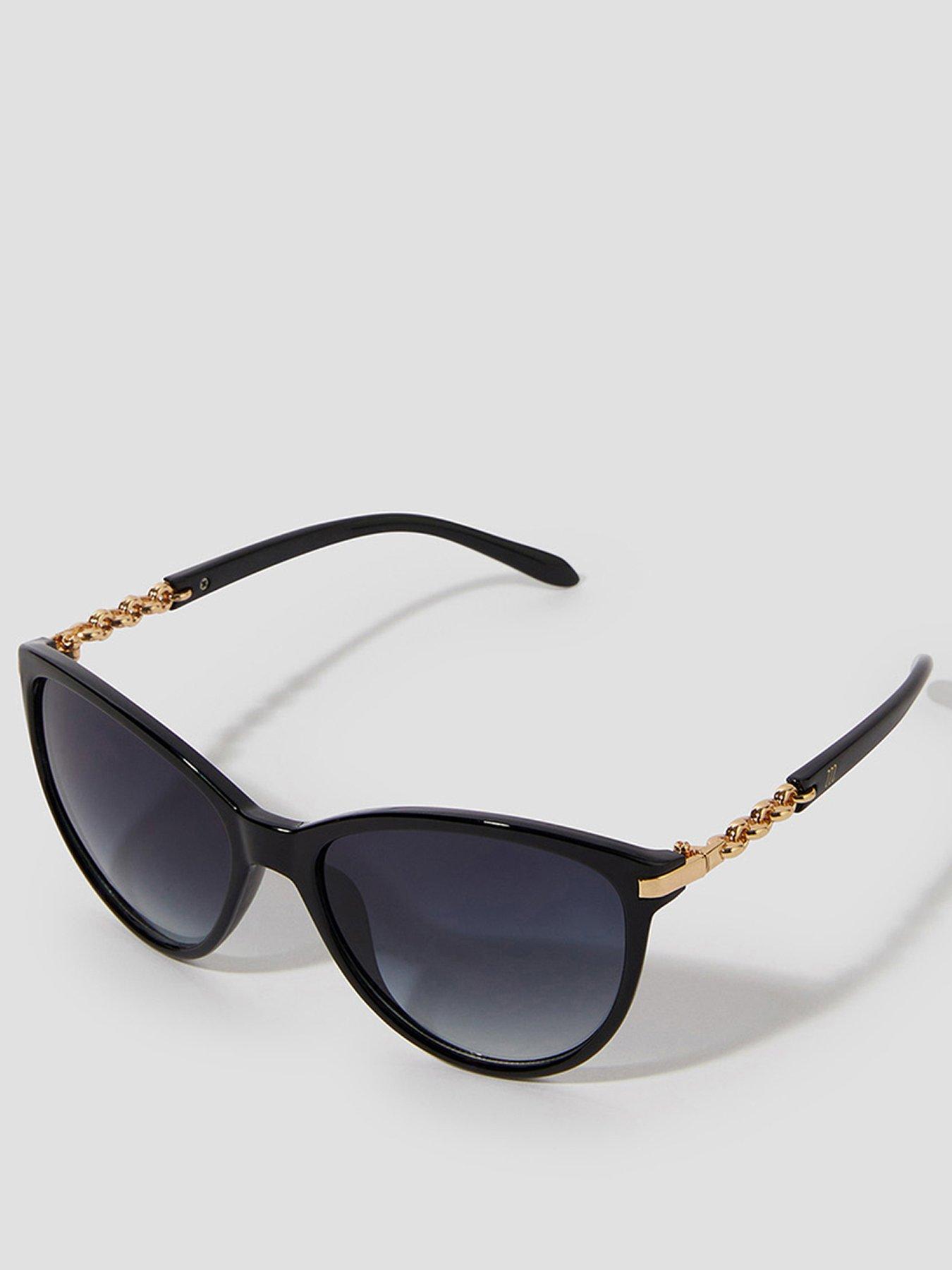 Monsoon Cat Eye Sunglasses - Black