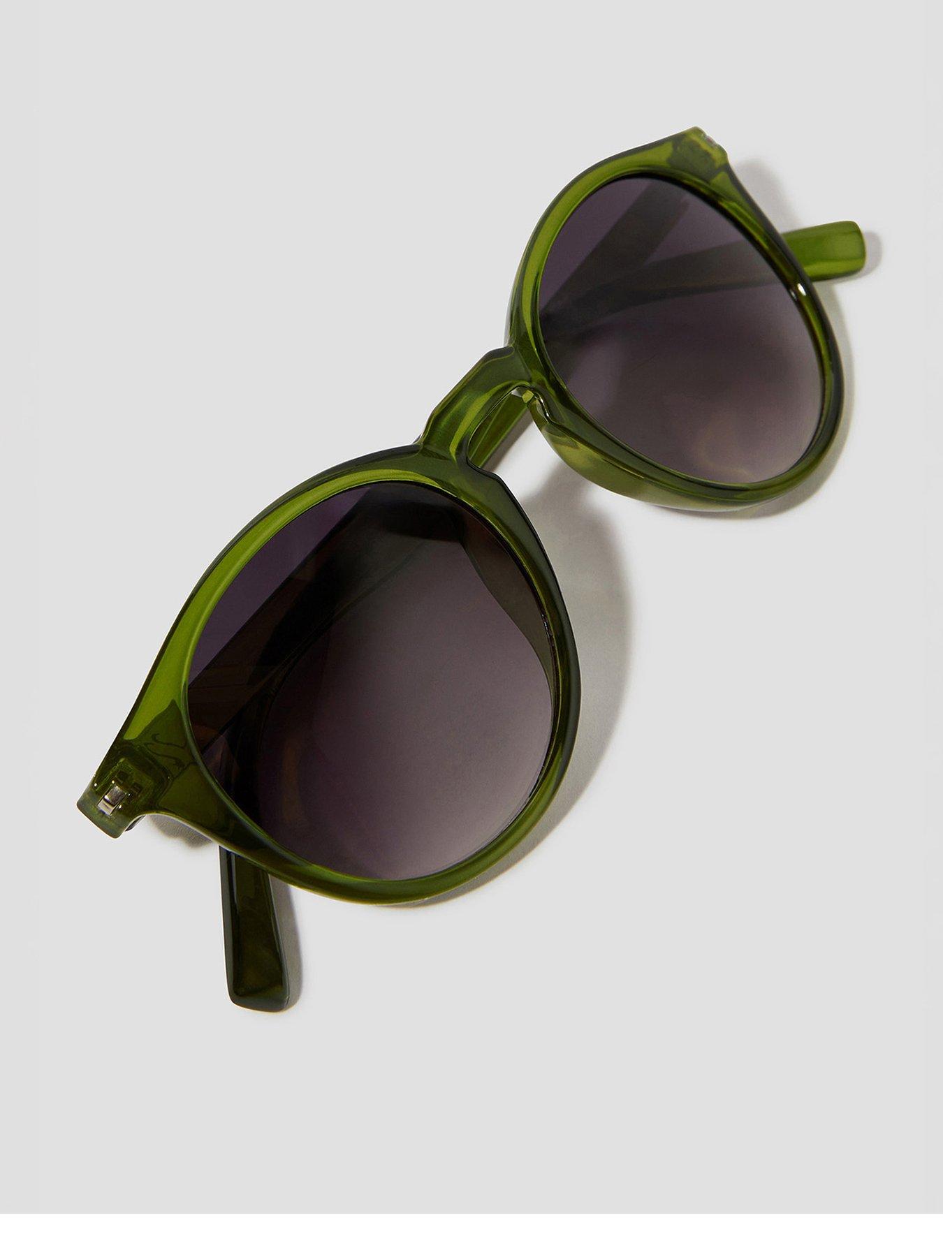Monsoon Olive Frame Sunglasses - Green