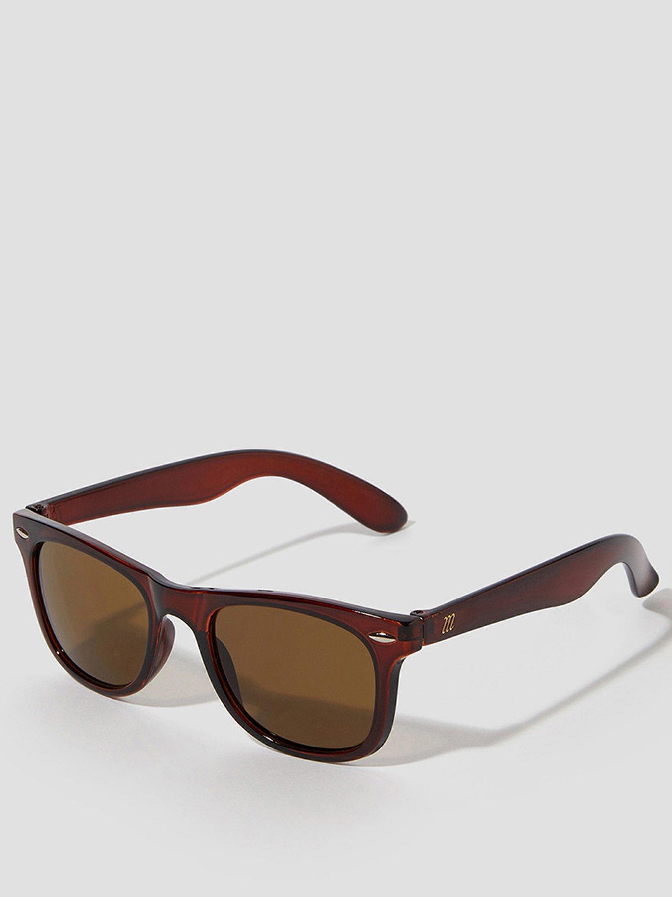 Image 1 of 2 of Monsoon Flat Top Sunglasses - Brown