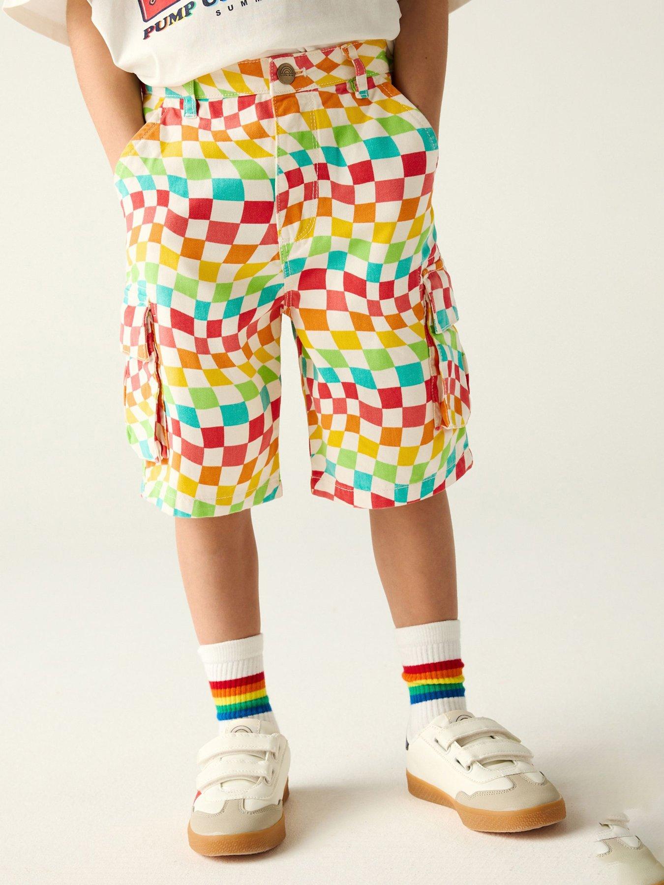undefined Twill Check Short - Multi