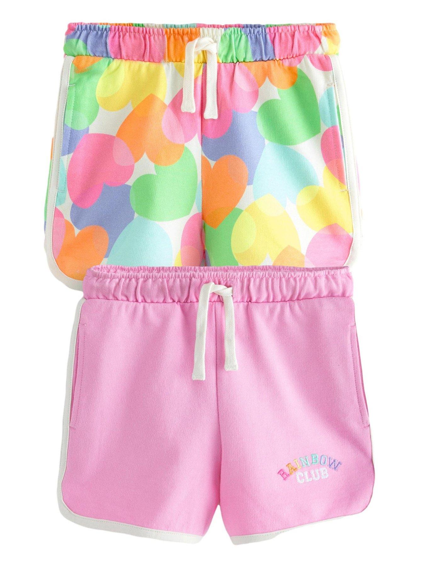 undefined Girls 2 Pack Shorts - Multi