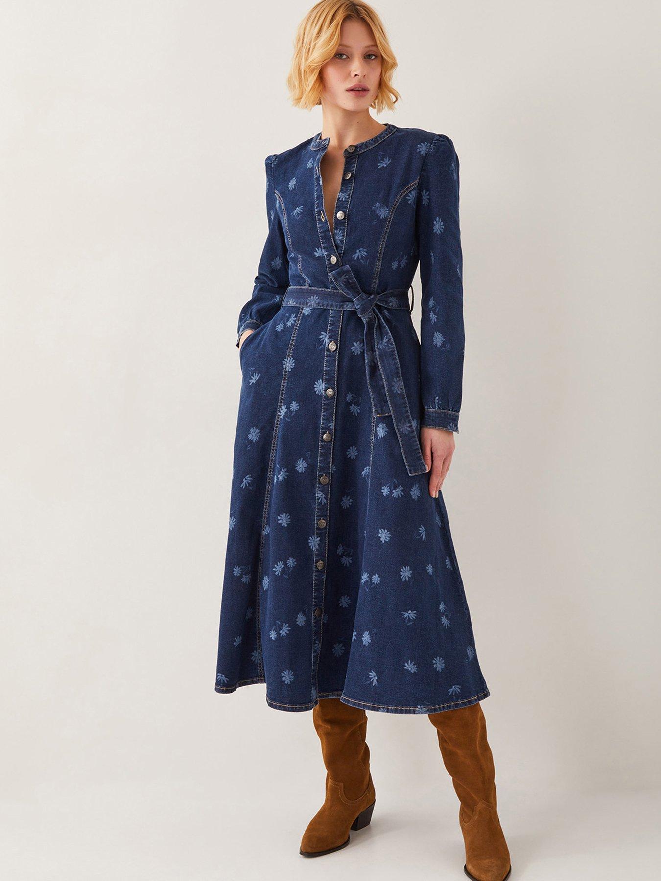 undefined Lulu Daisy Dress - Denim