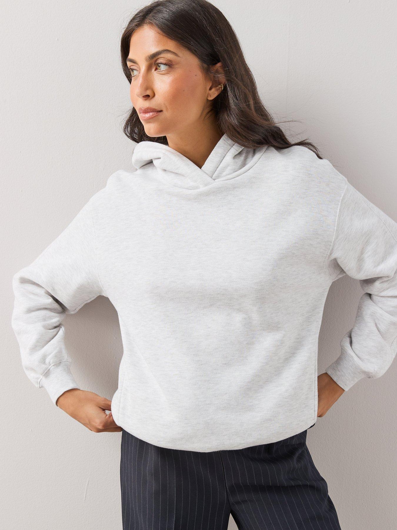 Image 1 of 7 of The Very Collection Relaxed Hoodie - Grey