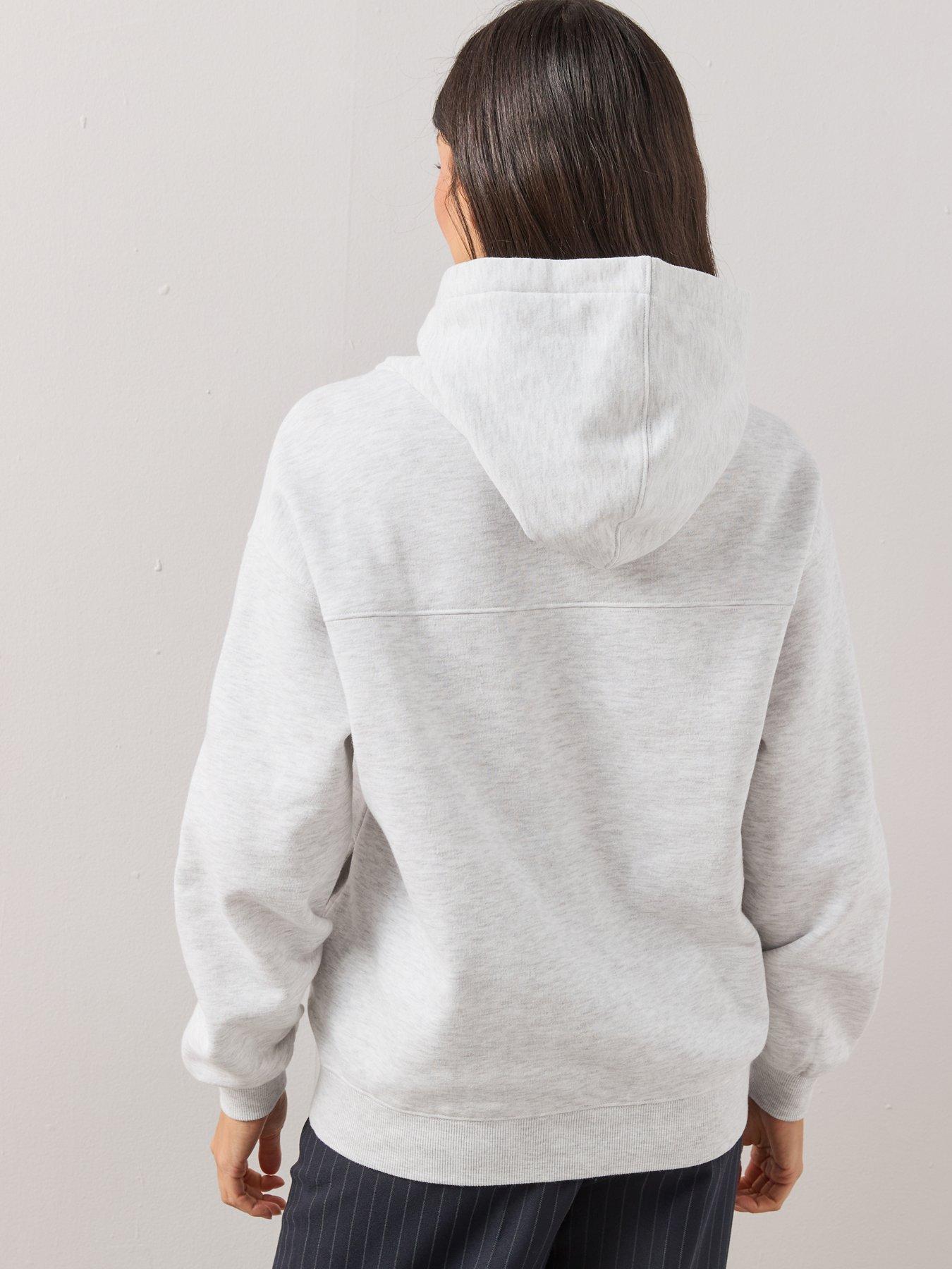 Image 2 of 7 of The Very Collection Relaxed Hoodie - Grey