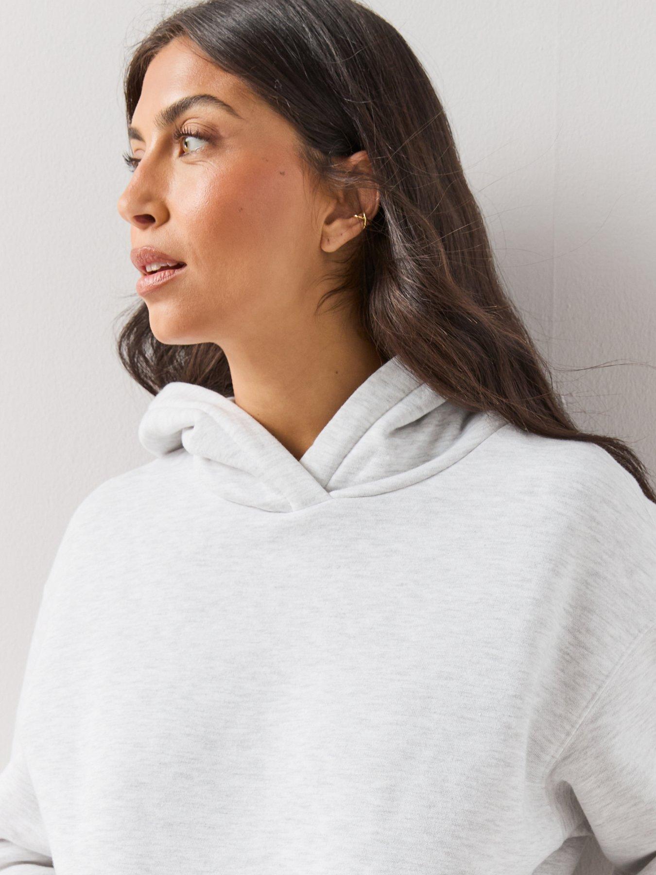 Image 4 of 7 of The Very Collection Relaxed Hoodie - Grey