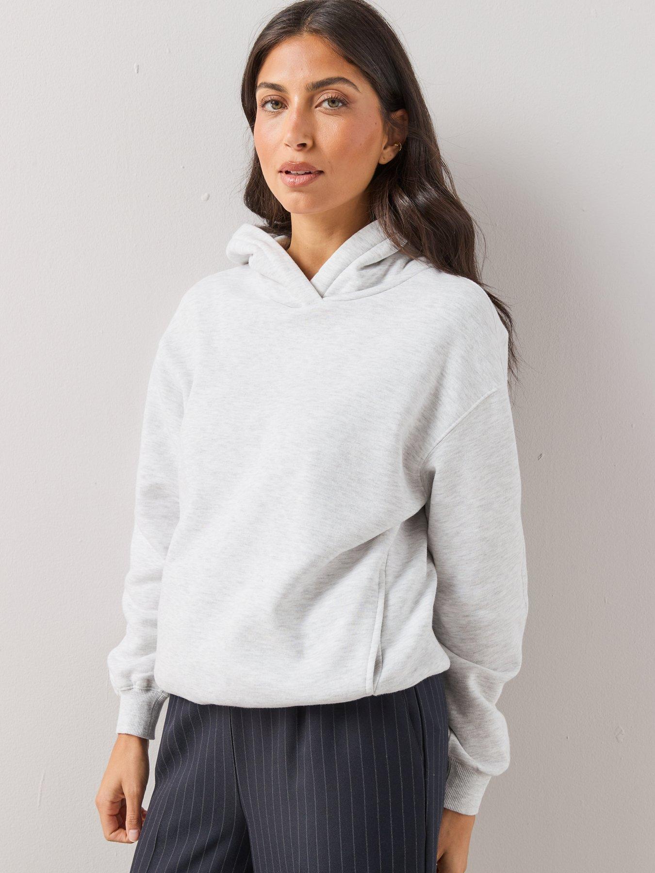 Image 5 of 7 of The Very Collection Relaxed Hoodie - Grey