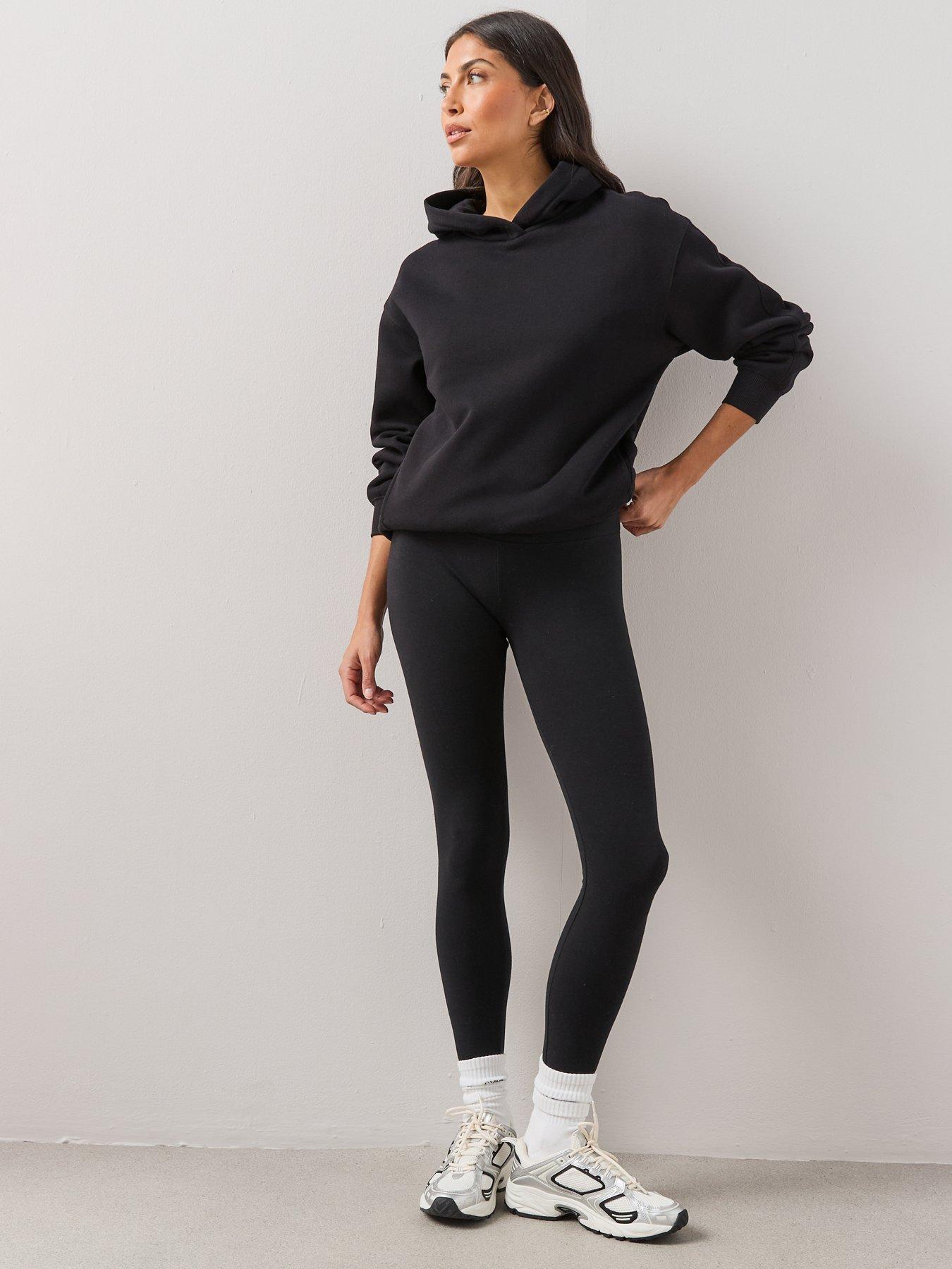 Image 3 of 7 of The Very Collection Womens Relaxed Hoodie - Black