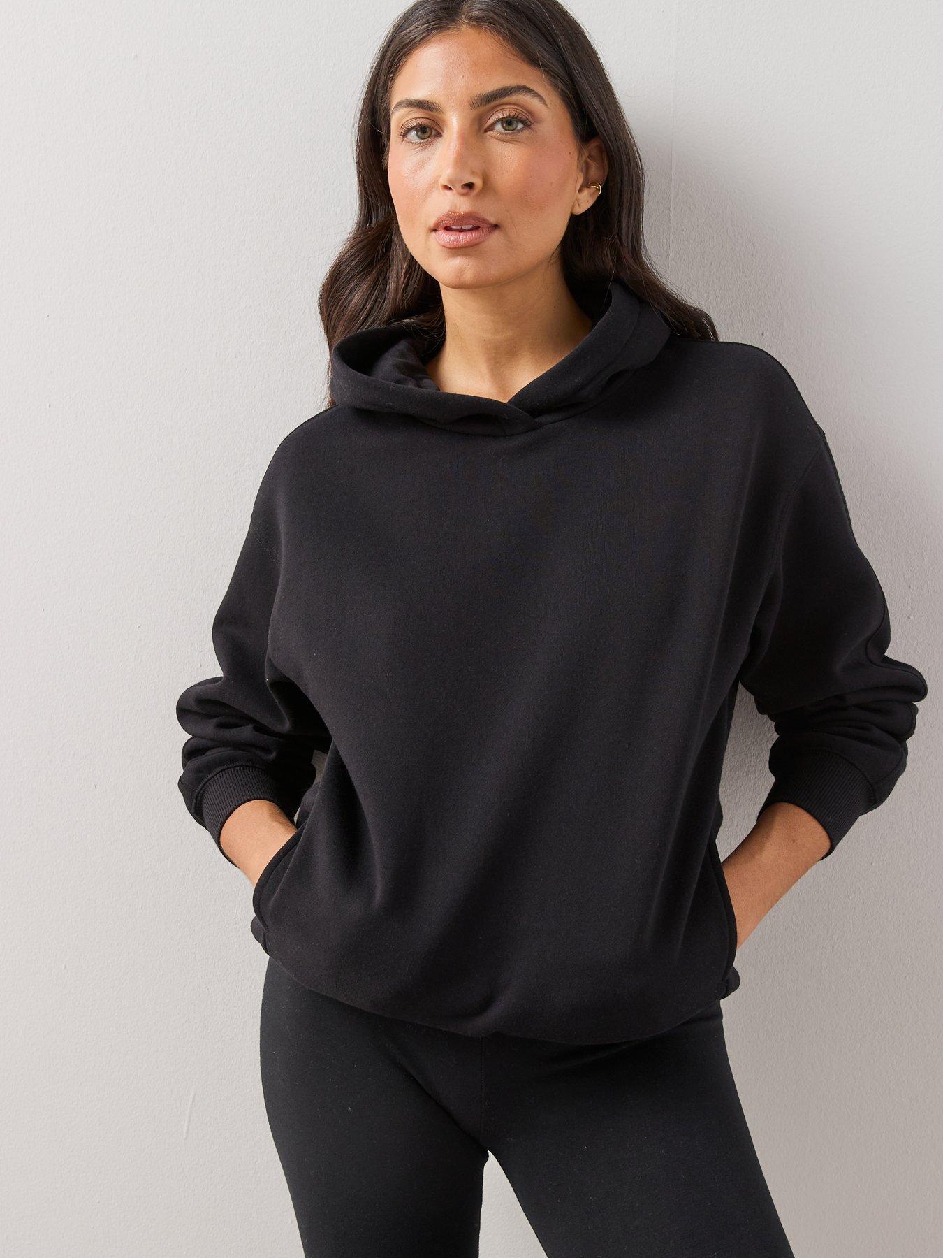 Image 5 of 7 of The Very Collection Womens Relaxed Hoodie - Black