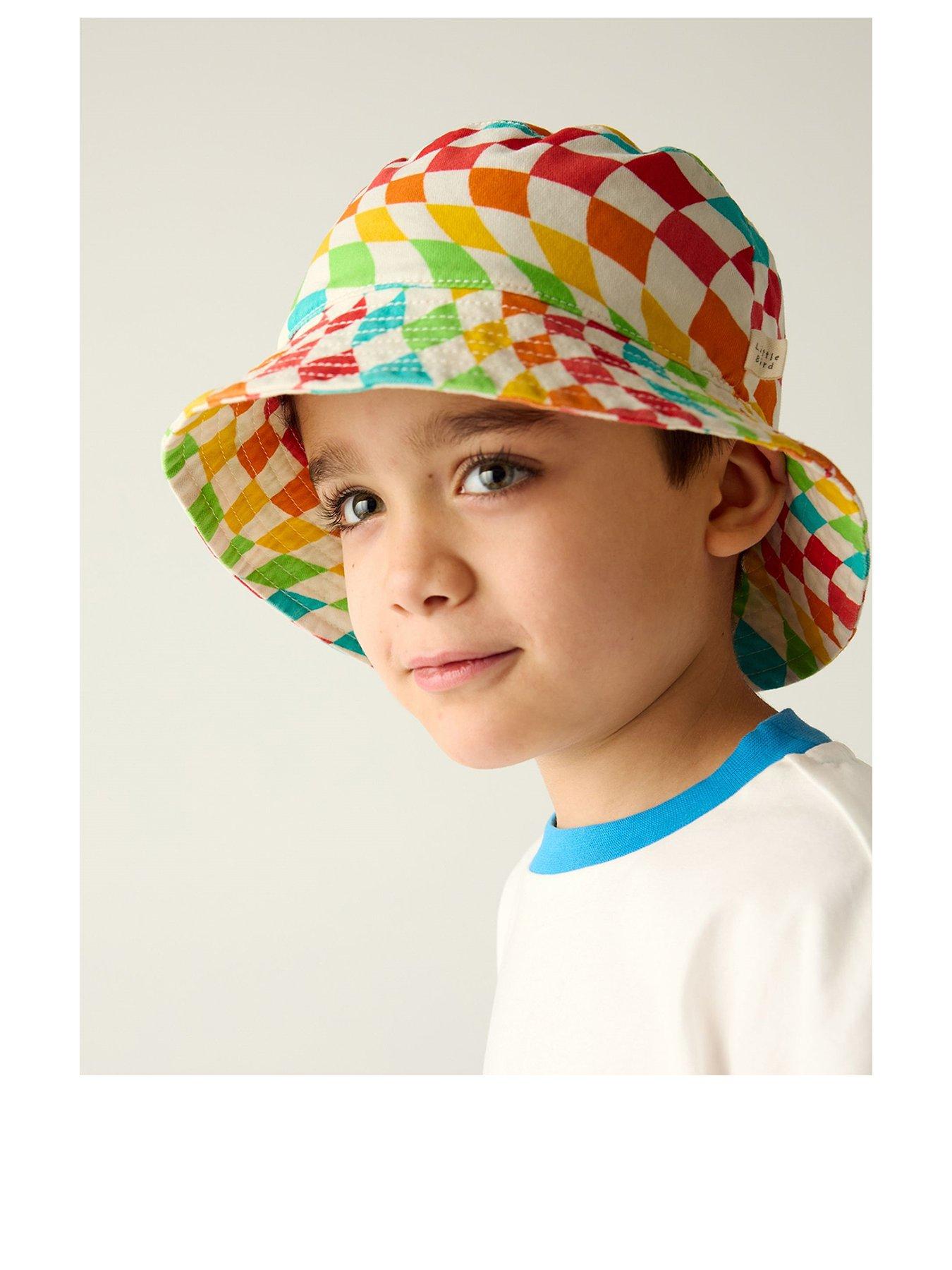 Little Bird Twill Bucket Hat - Multi