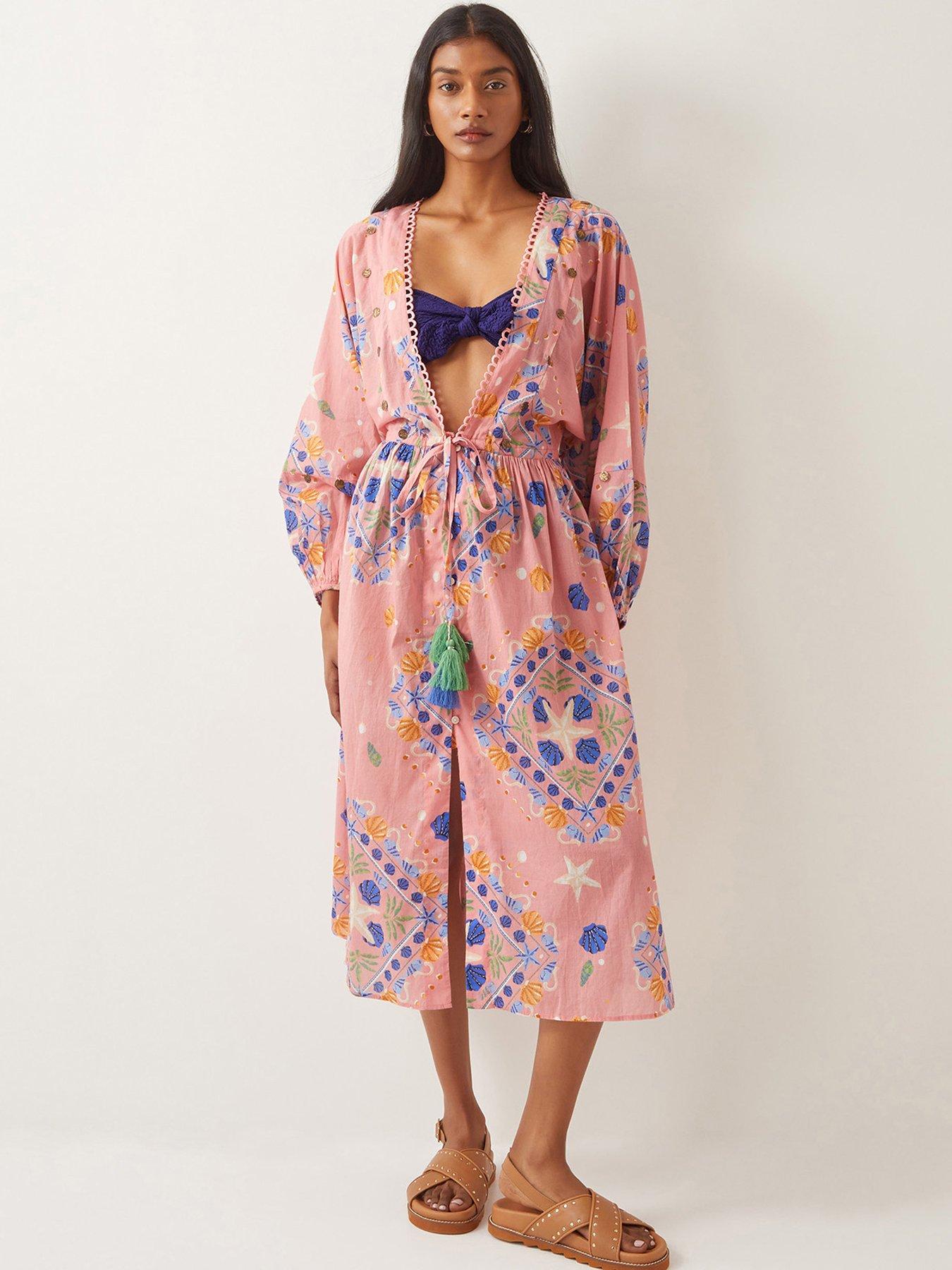 monsoon-mabel-print-kaftan-peach