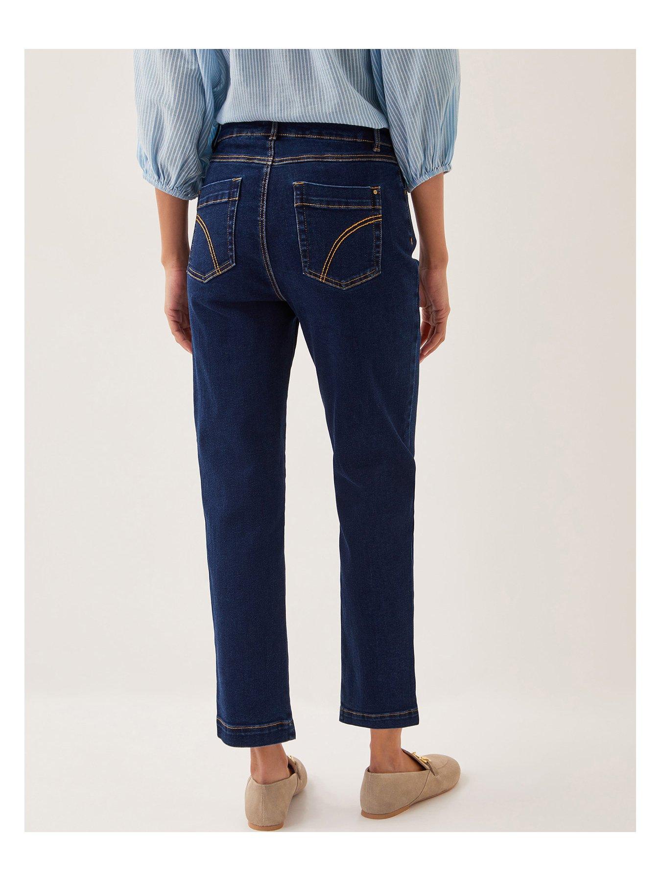 Image 2 of 5 of Monsoon Safaia 7/8 Jean - Indigo