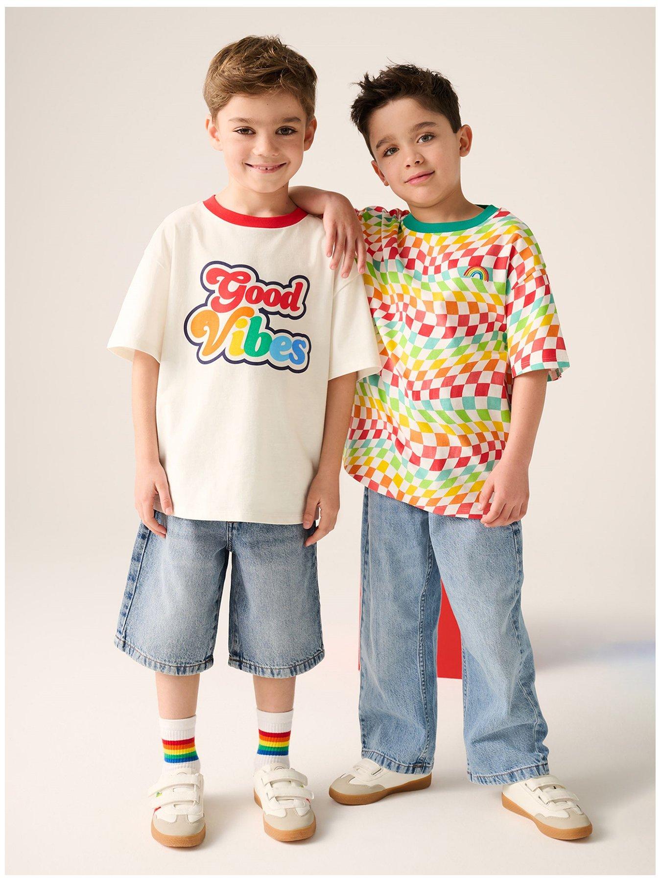 undefined Good Vibes 2 Pack T-Shirts - Multi