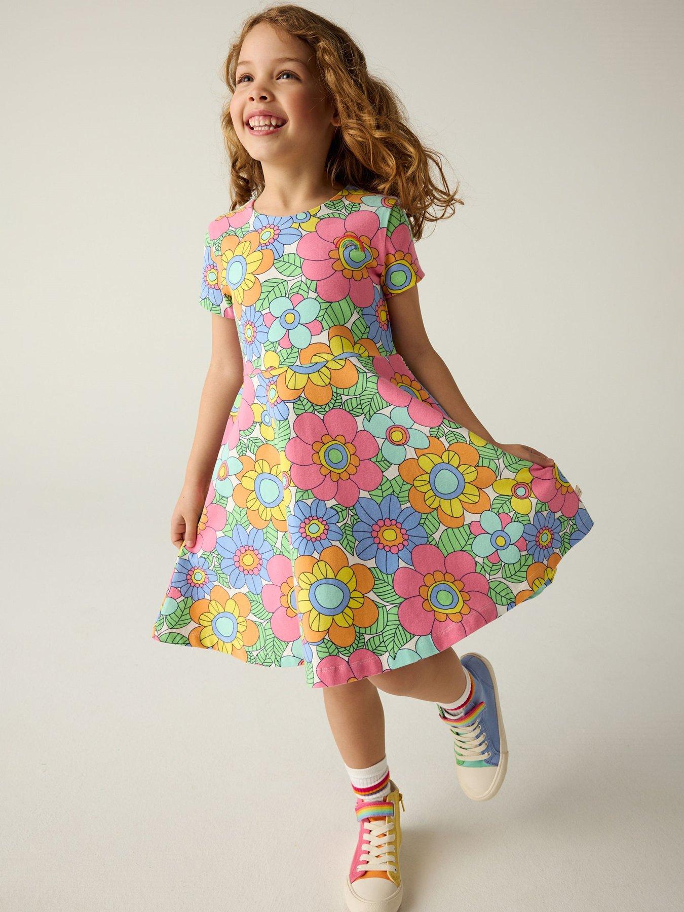 undefined Floral Skater Dress - Multi