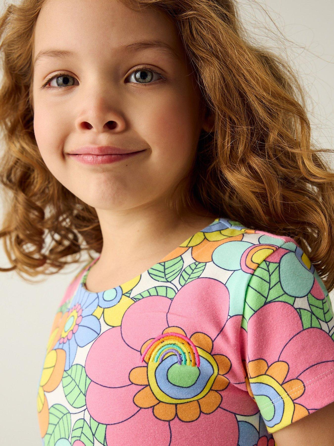 Image 3 of 6 of Little Bird Floral Skater Dress - Multi