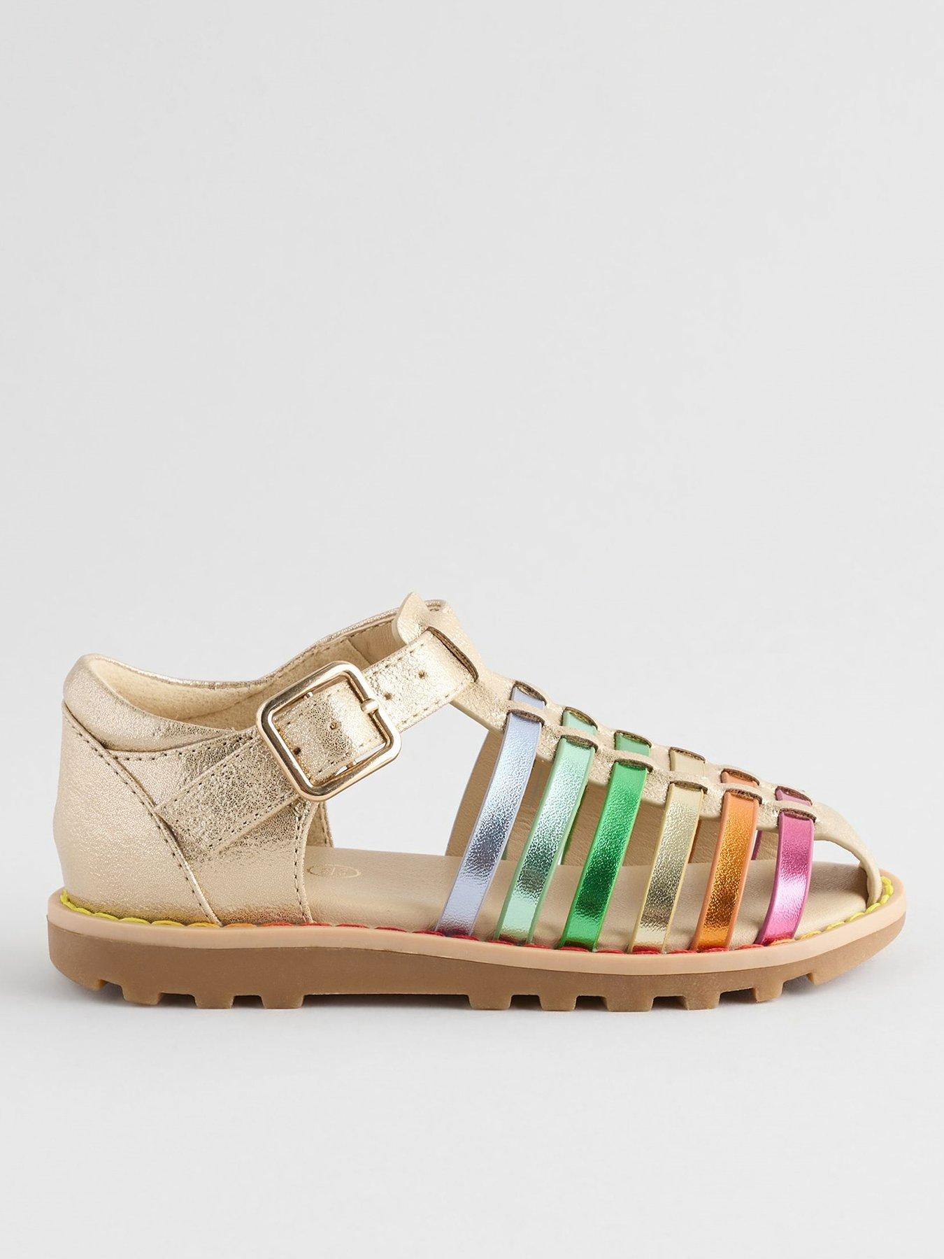 undefined Girls Fisherman Sandals - Multi