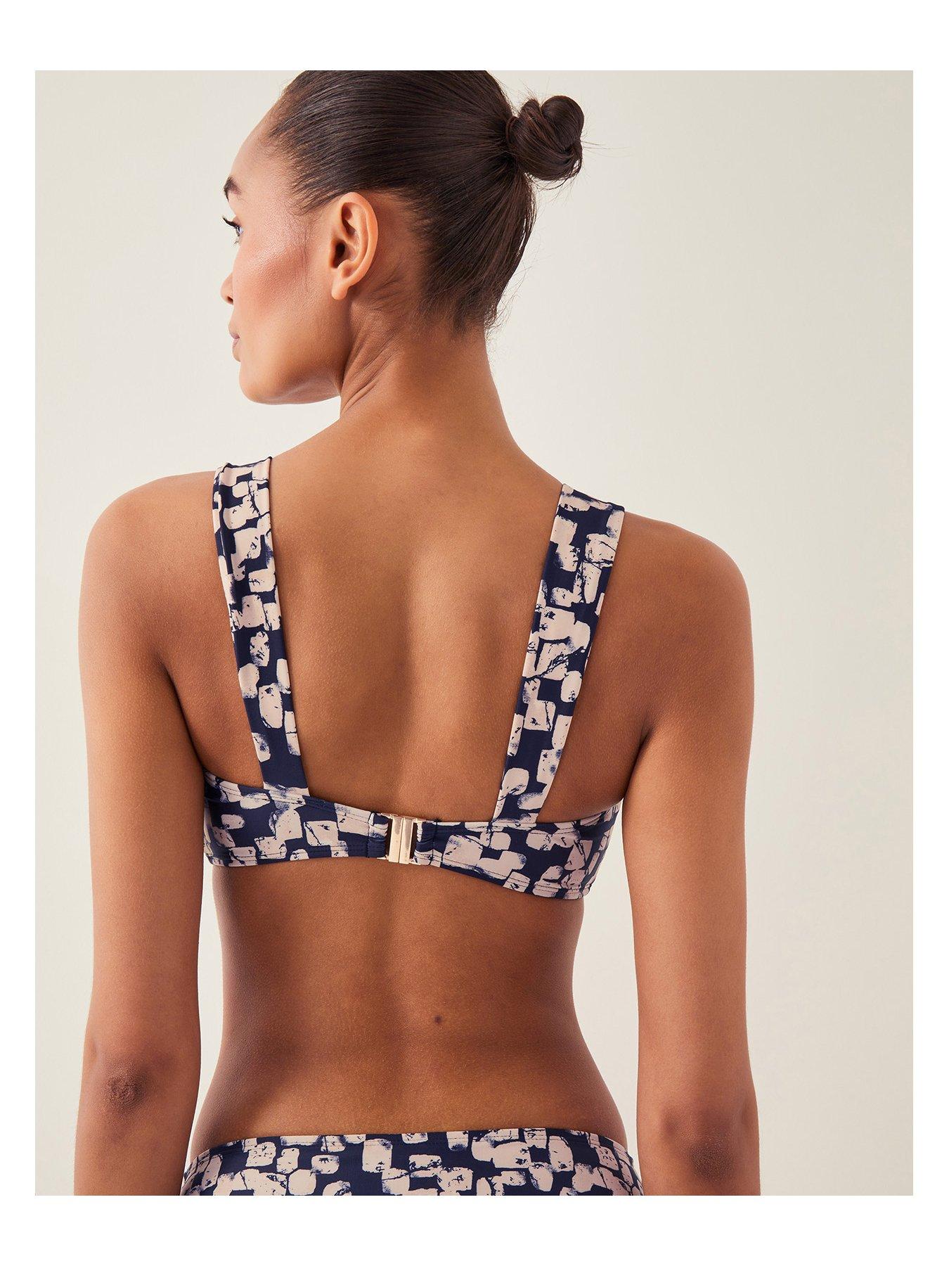 Image 2 of 5 of Monsoon Ania Bikini Top - Black