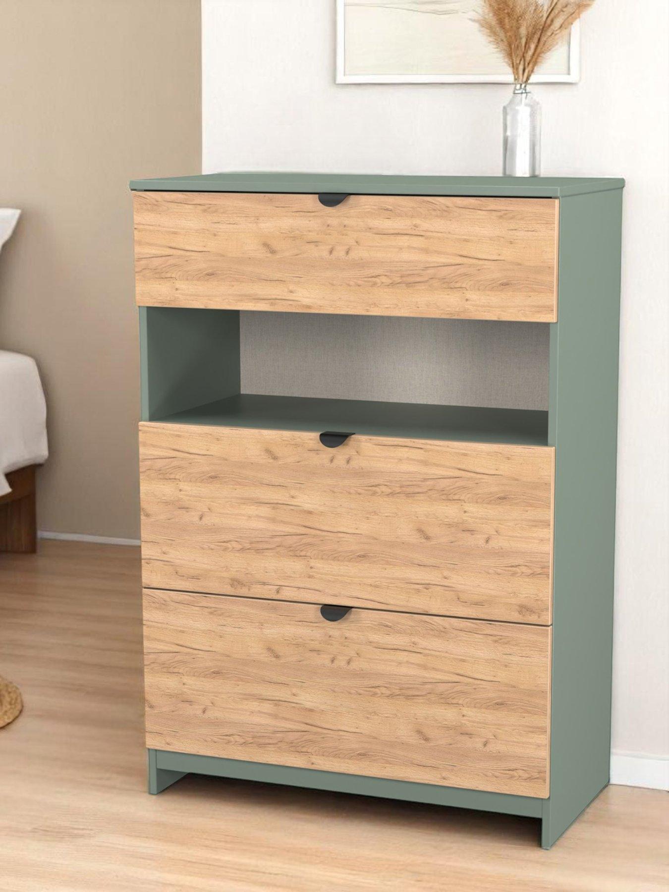 undefined Nefeli 3 Drawer Deep Chest