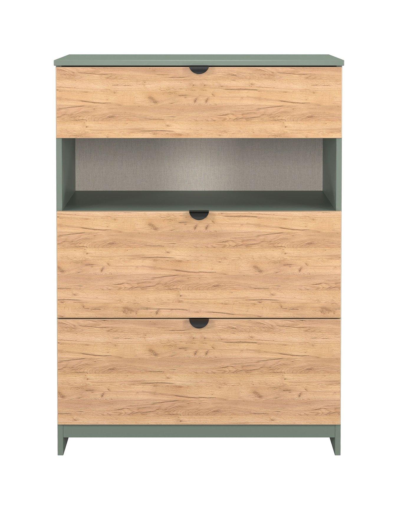 undefined Nefeli 3 Drawer Deep Chest