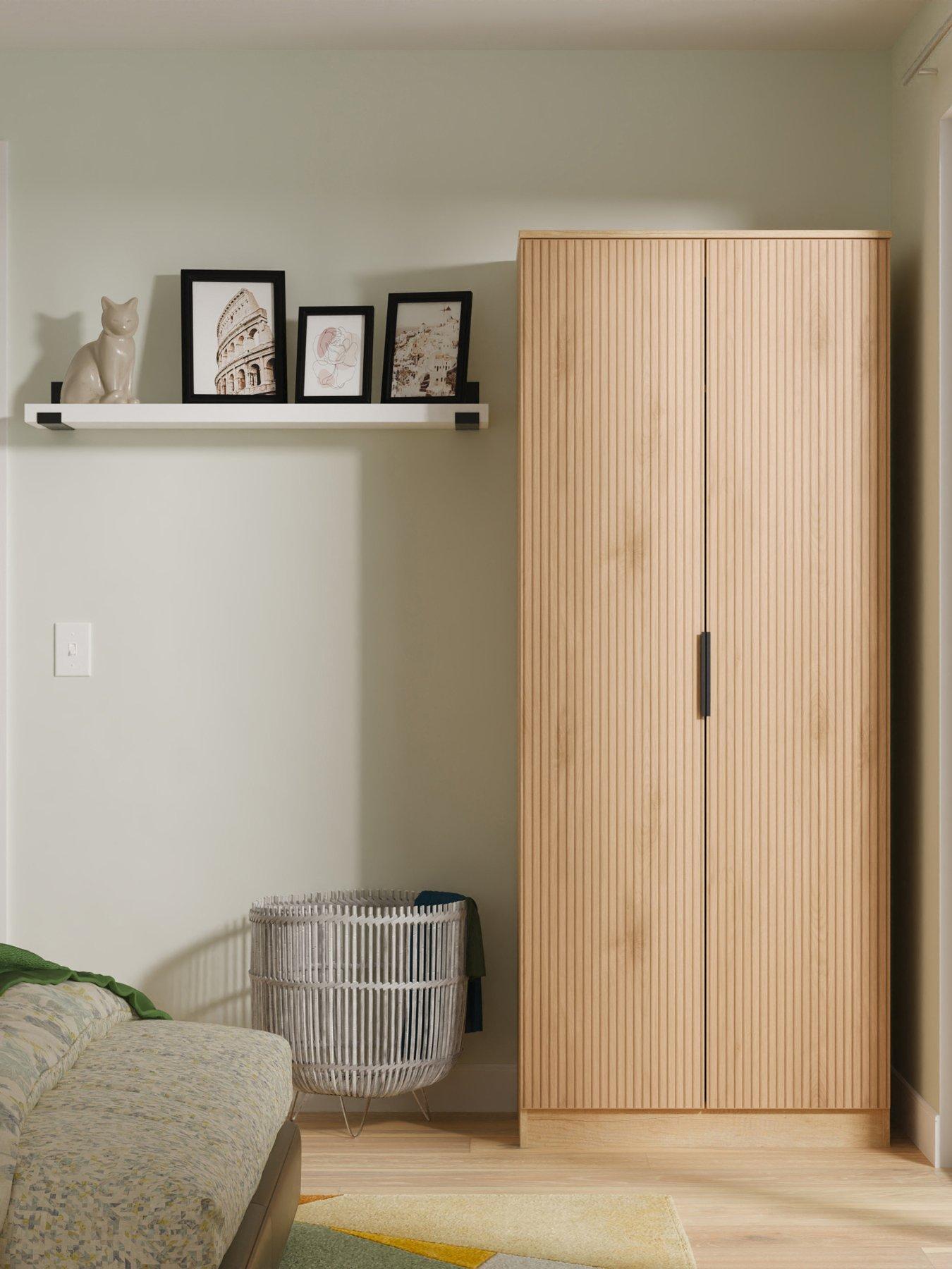 undefined Lane Ready Assembled 2 Door Wardrobe