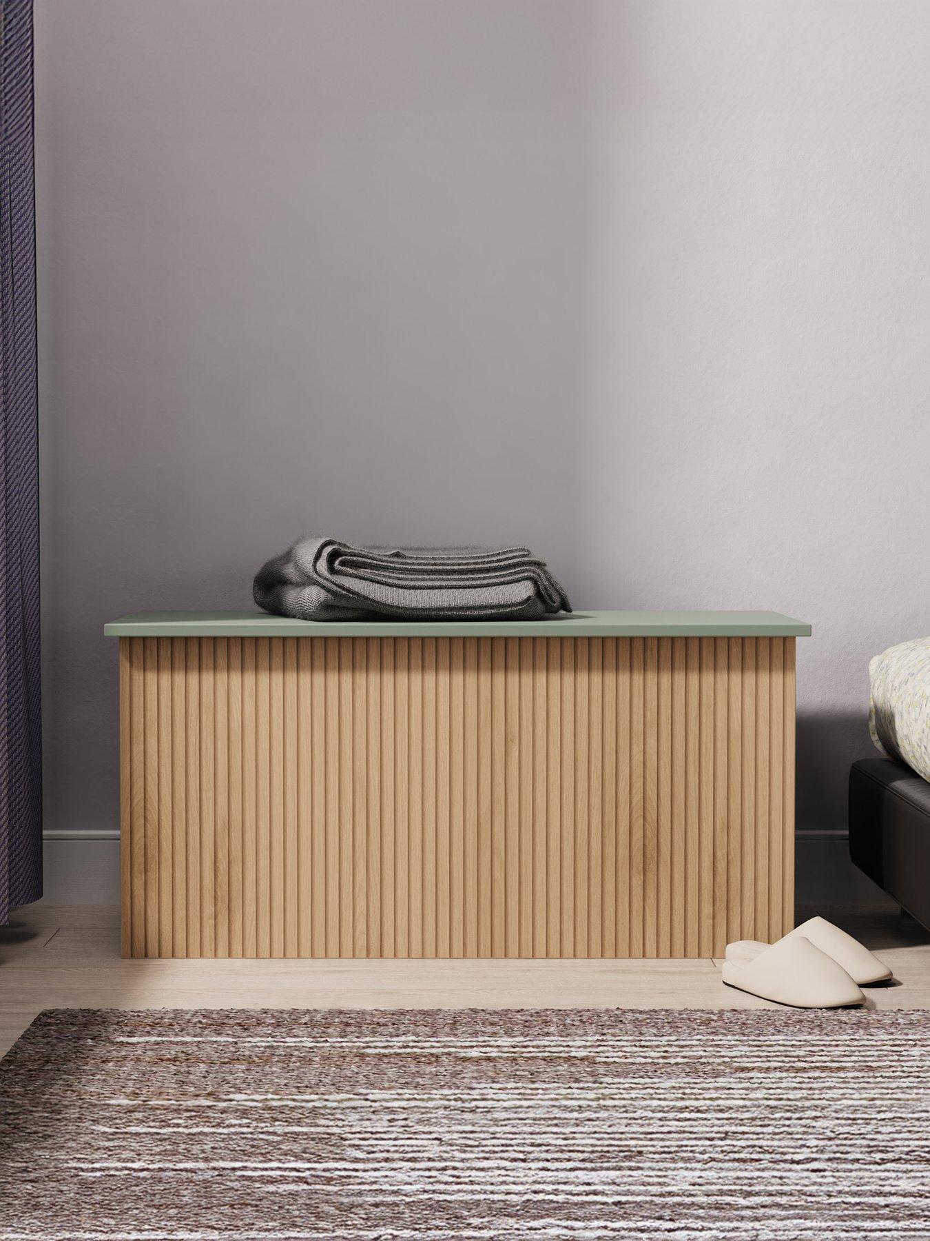 Image 1 of 6 of SWIFT Lane Ready Assembled Blanket Ottoman Box