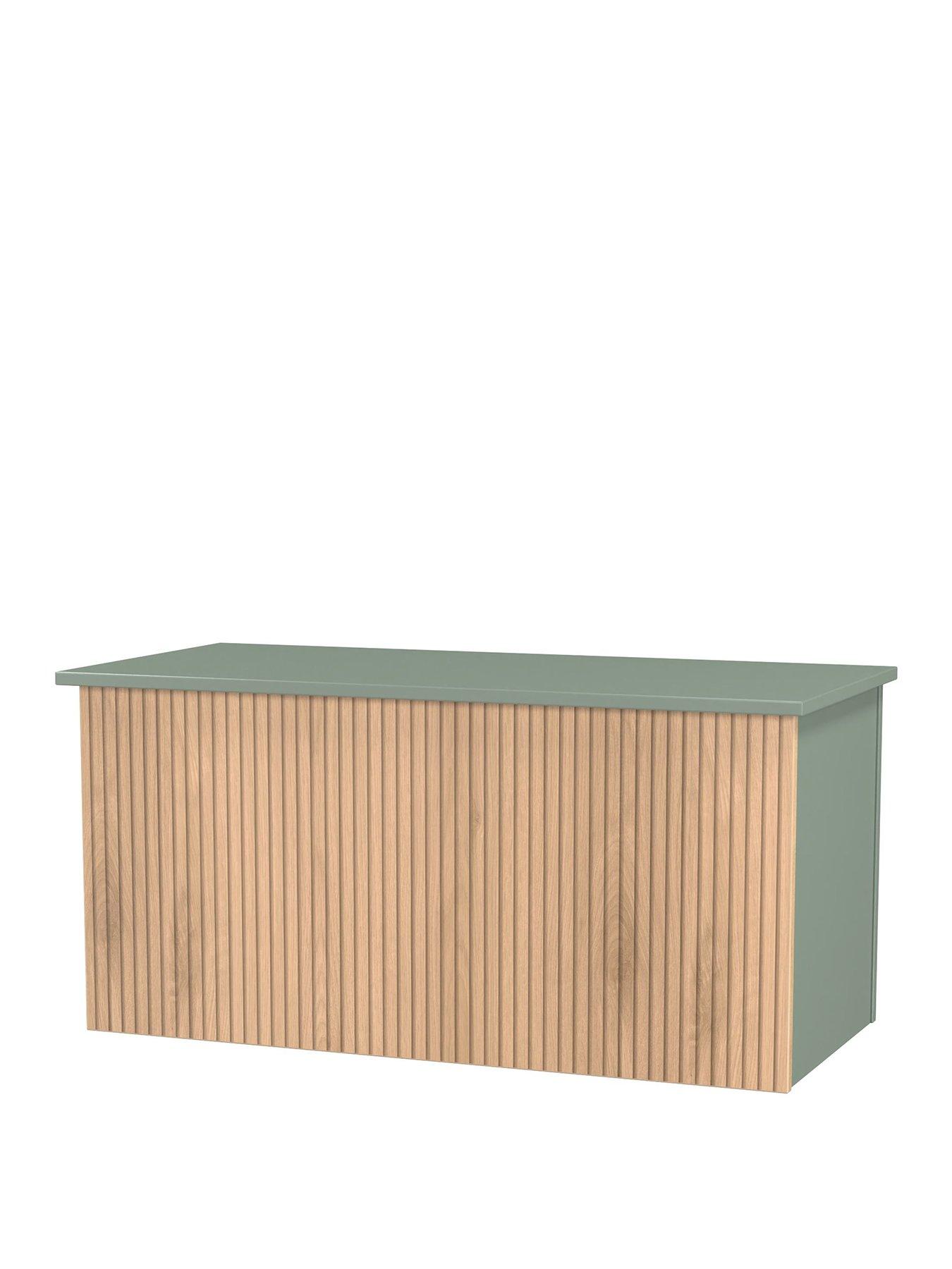 Image 3 of 6 of SWIFT Lane Ready Assembled Blanket Ottoman Box