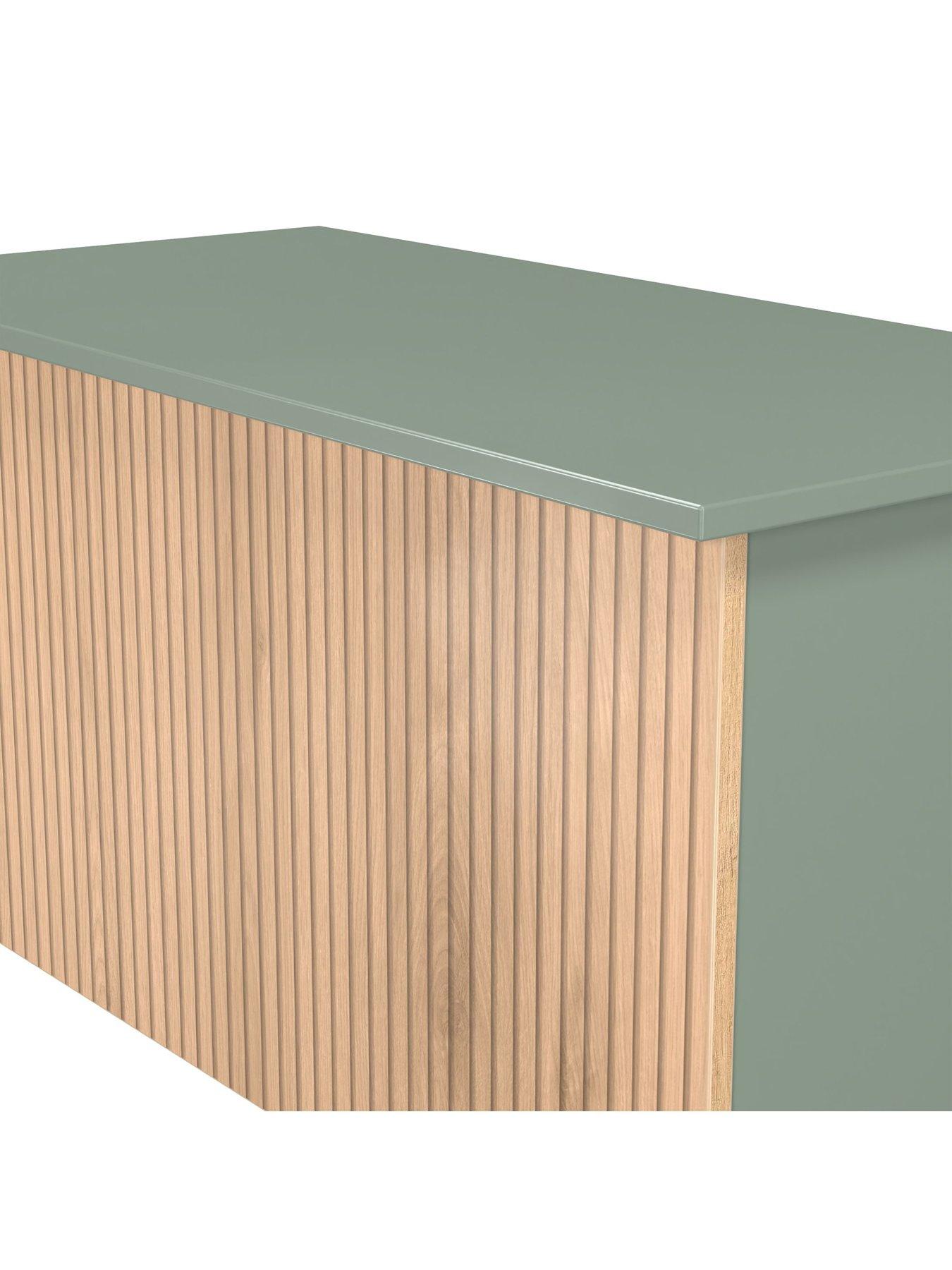 Image 4 of 6 of SWIFT Lane Ready Assembled Blanket Ottoman Box