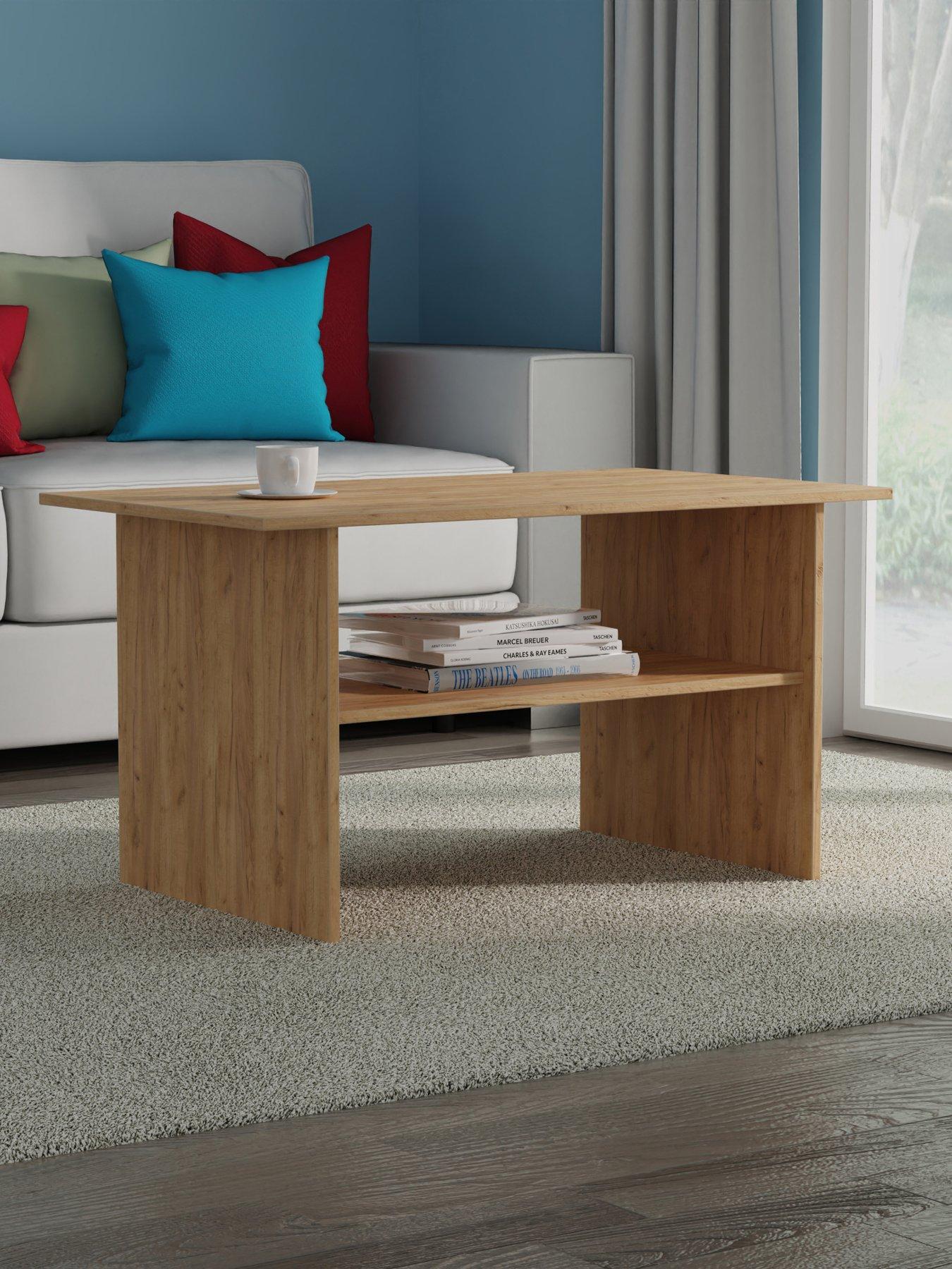 Image 1 of 5 of SWIFT Clarc Ready Assembled&nbsp;Coffee Table - Oak