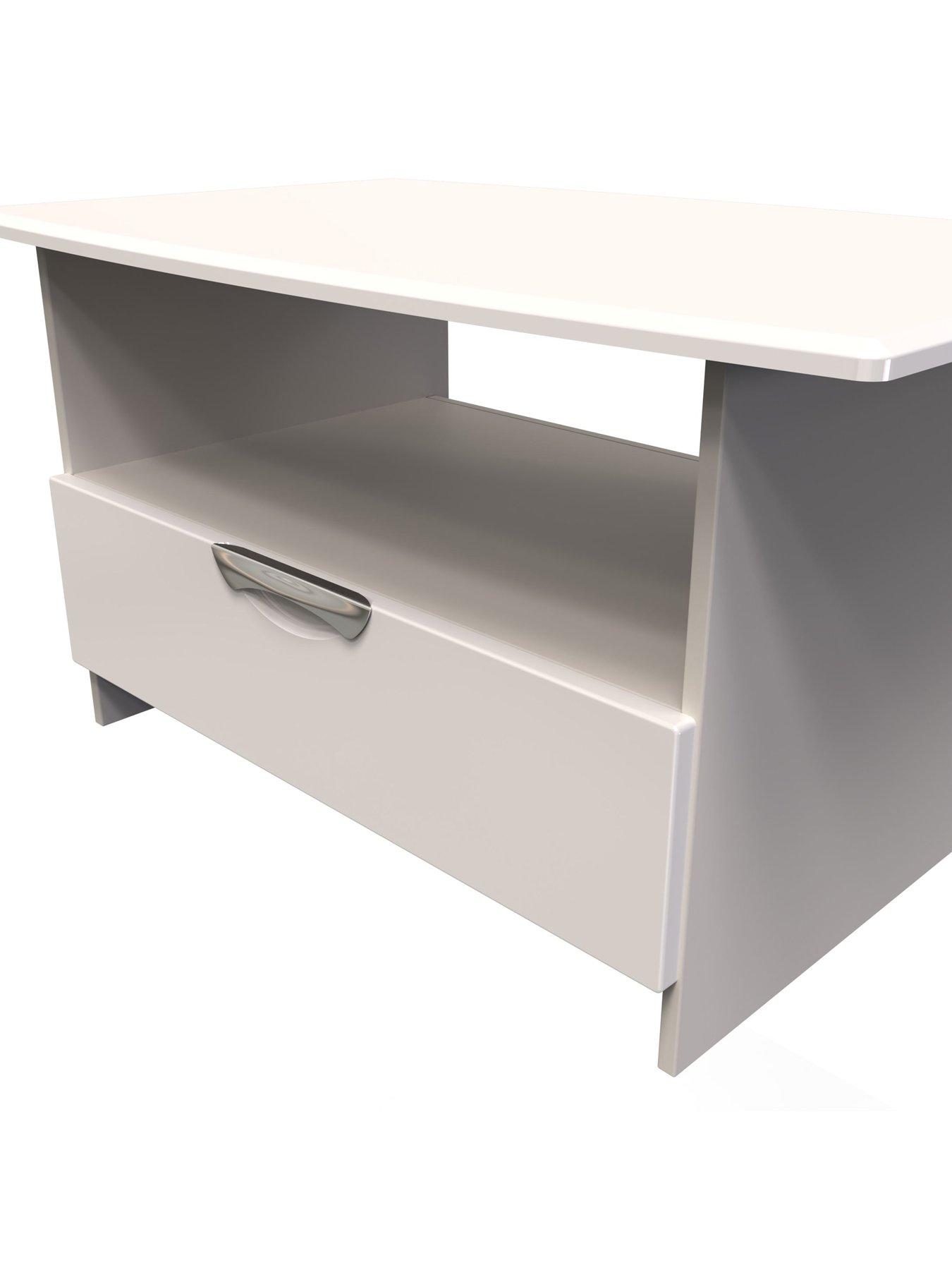 Image 4 of 6 of SWIFT Alva Ready Assembled 1 Drawer Coffee Table