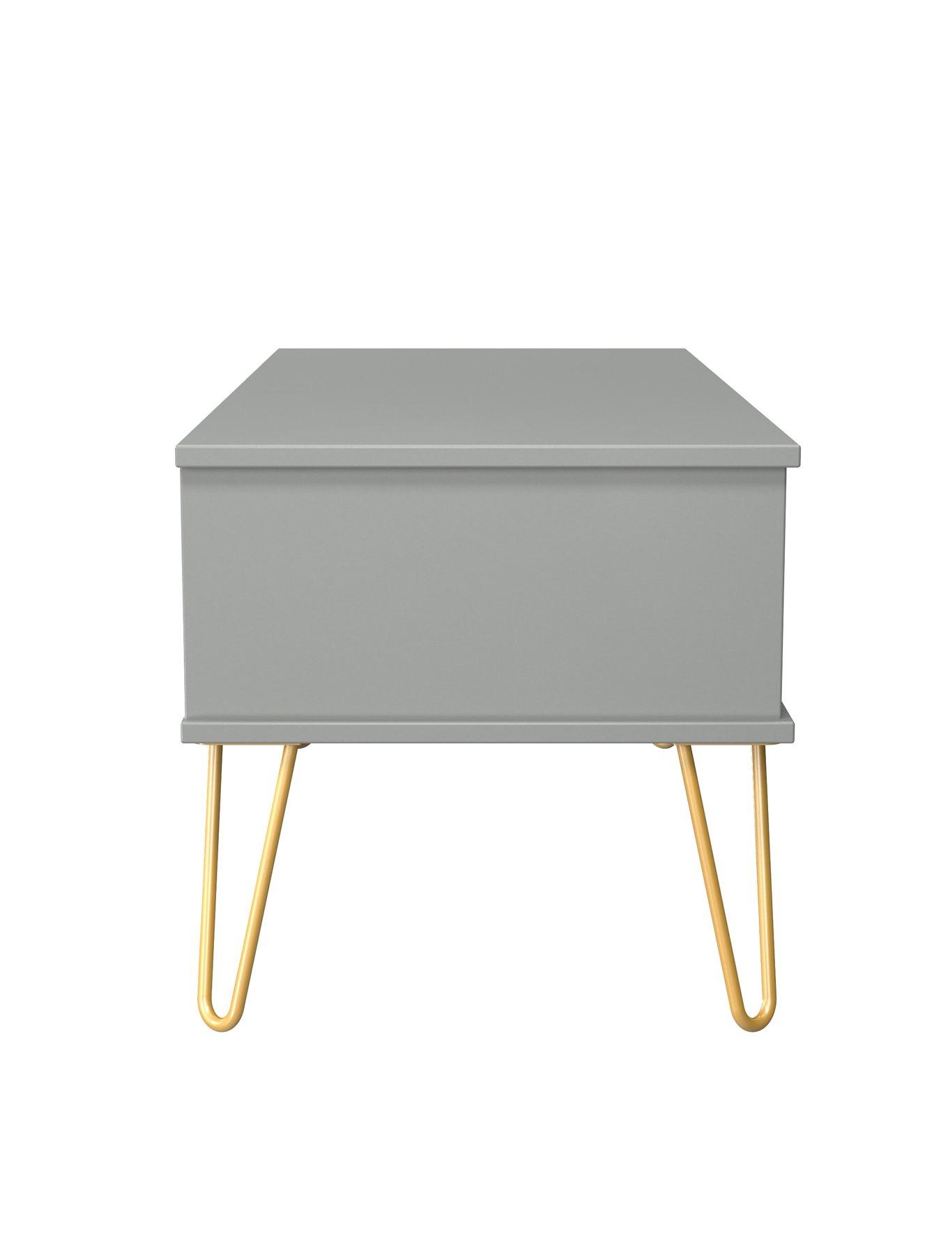 Image 4 of 6 of SWIFT Andie Ready Assembled 1 Drawer Coffee Table - Grey