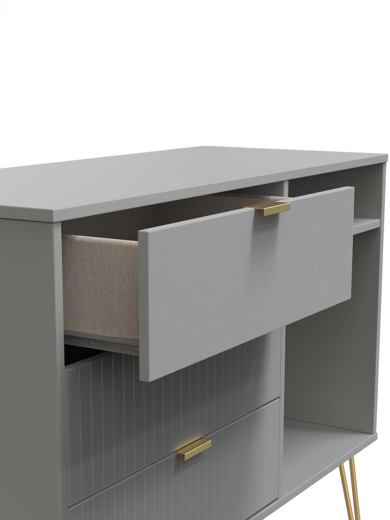 Image 5 of 6 of SWIFT Andie Ready Assembled 3 Drawer TV&nbsp;Unit