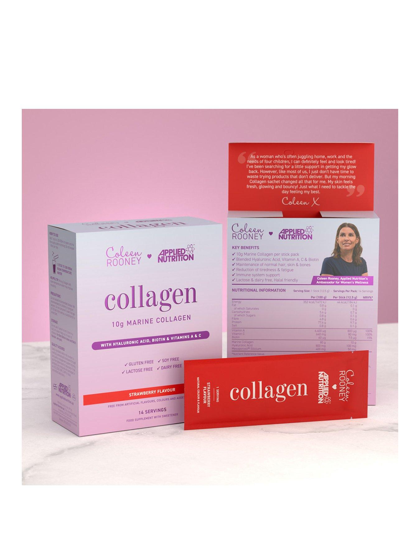 Image 2 of 3 of Applied Nutrition Coleen Rooney Collagen Sachets Strawberry (14 Sticks)