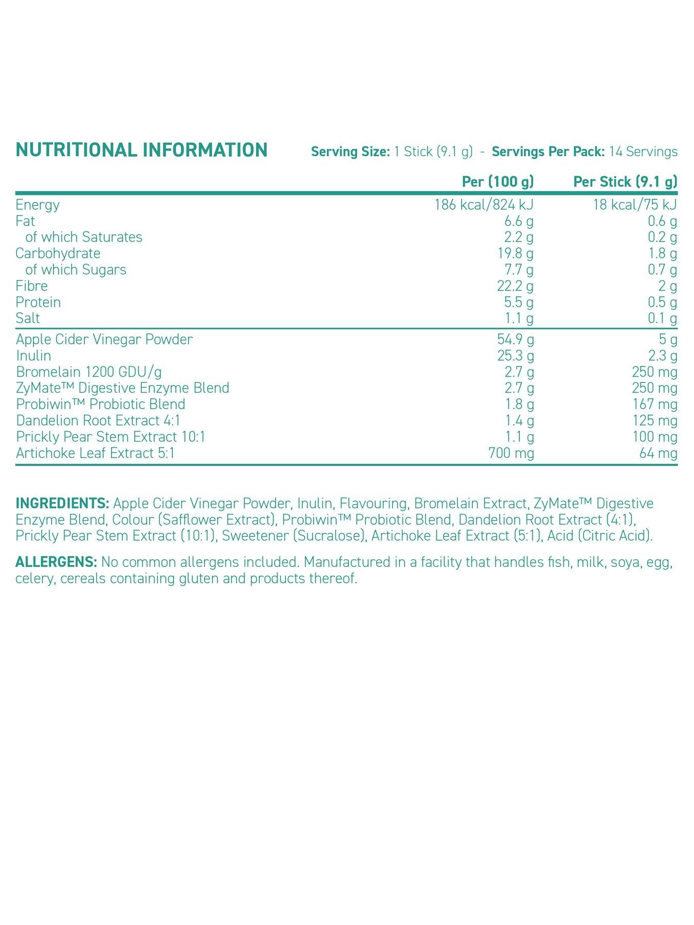 Image 3 of 5 of Applied Nutrition Coleen Rooney Debloat Sachets - Pineapple, Mint &amp; Prickly Pear X 14