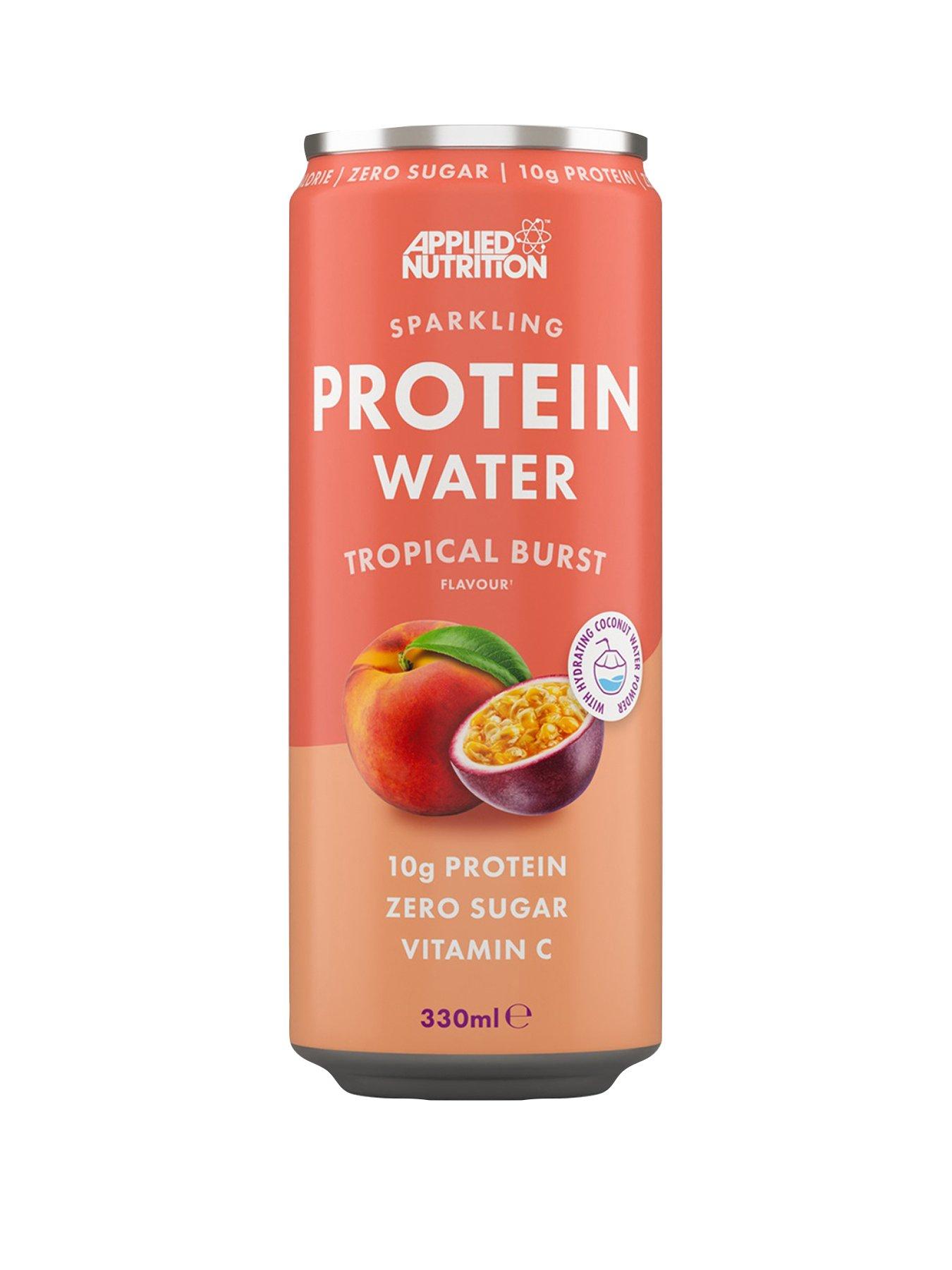 Image 1 of 1 of Applied Nutrition SPARKLING PROTEIN WATER TROPICAL BURST 330ML x 12
