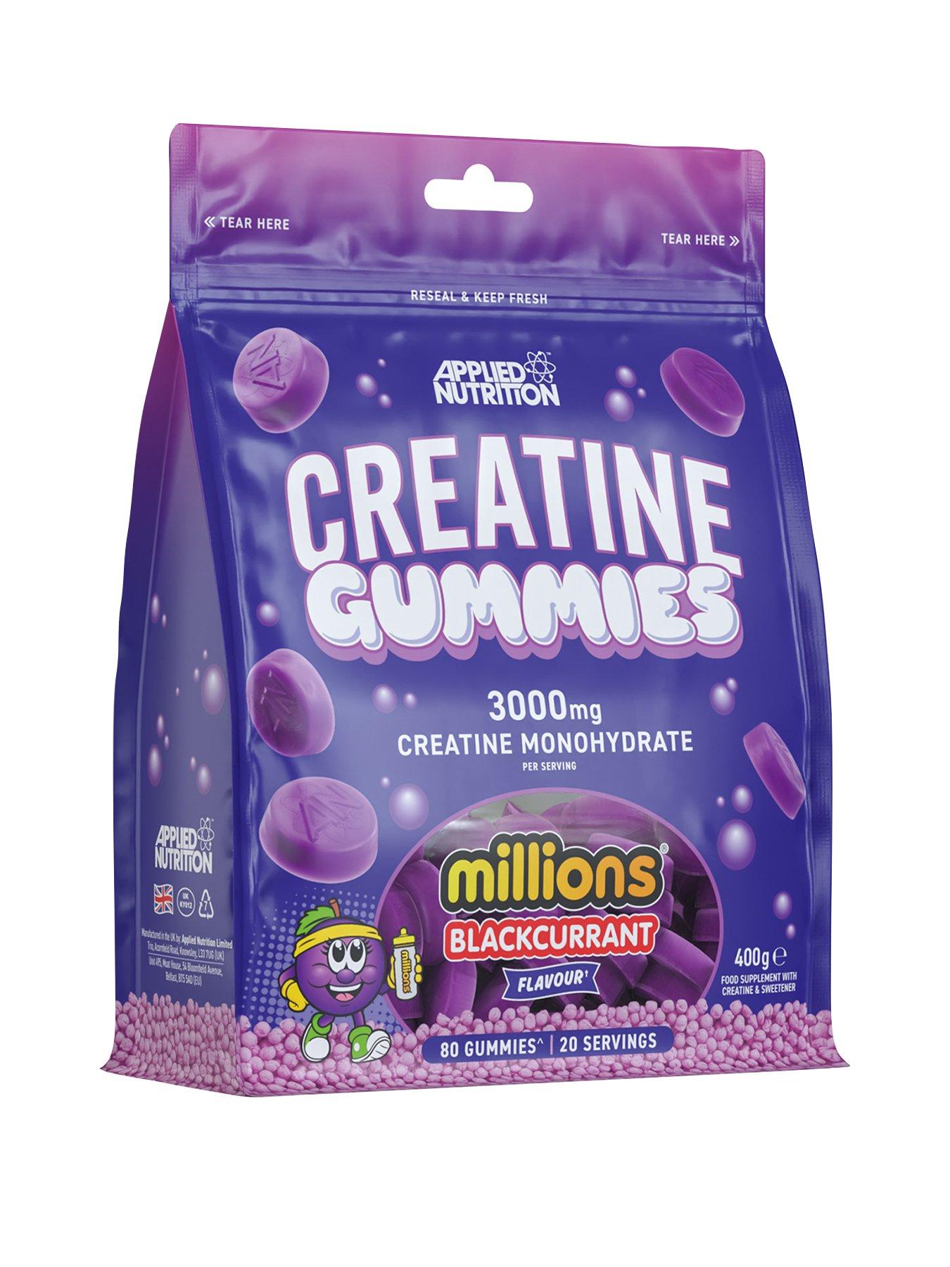 undefined Creatine Gummies 80 Gummies - Blackcurrant Millions