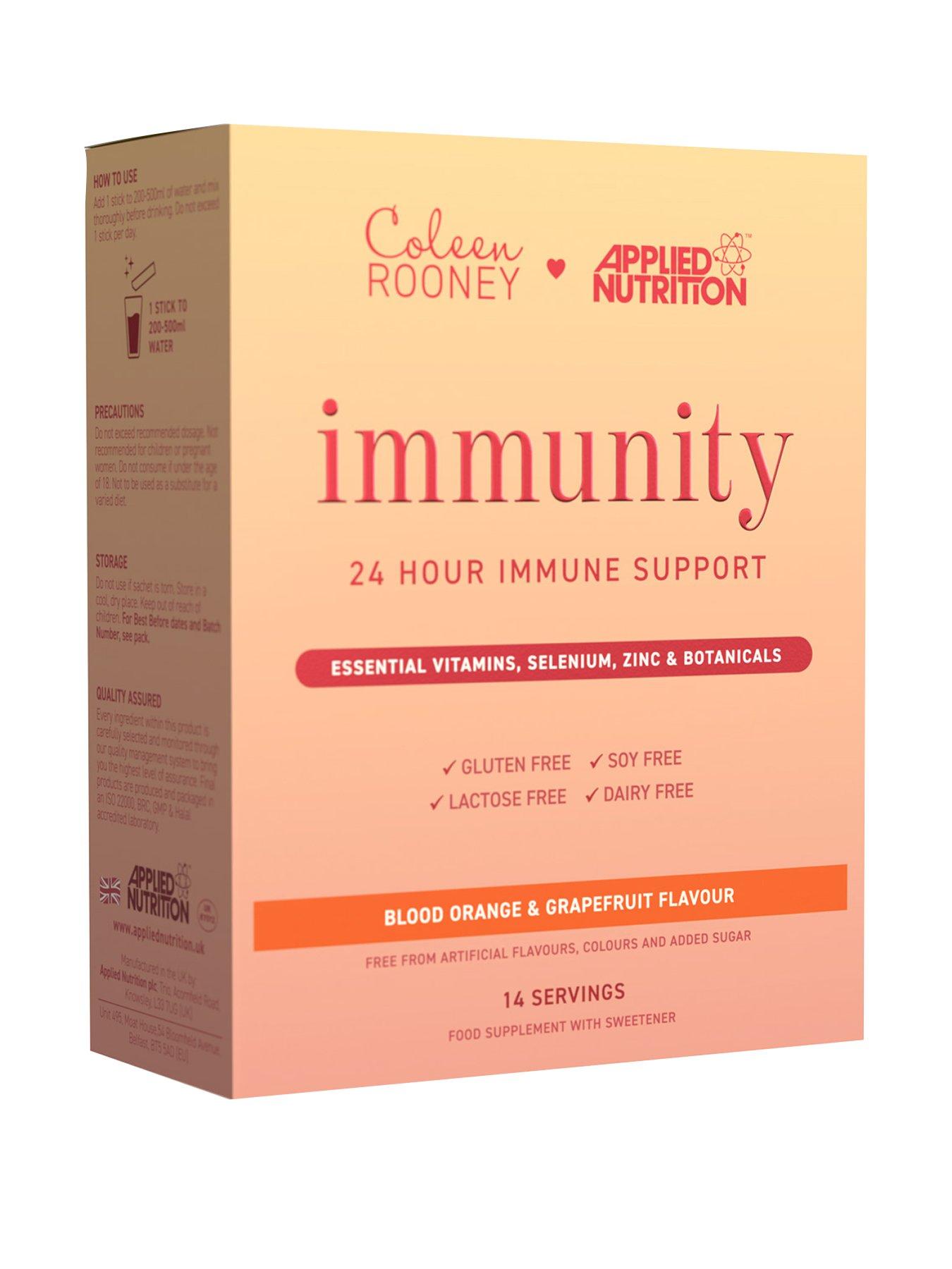 Applied Nutrition Coleen Rooney Immunity Secret Powder - Orange & Grapefruit (14 Sachets)