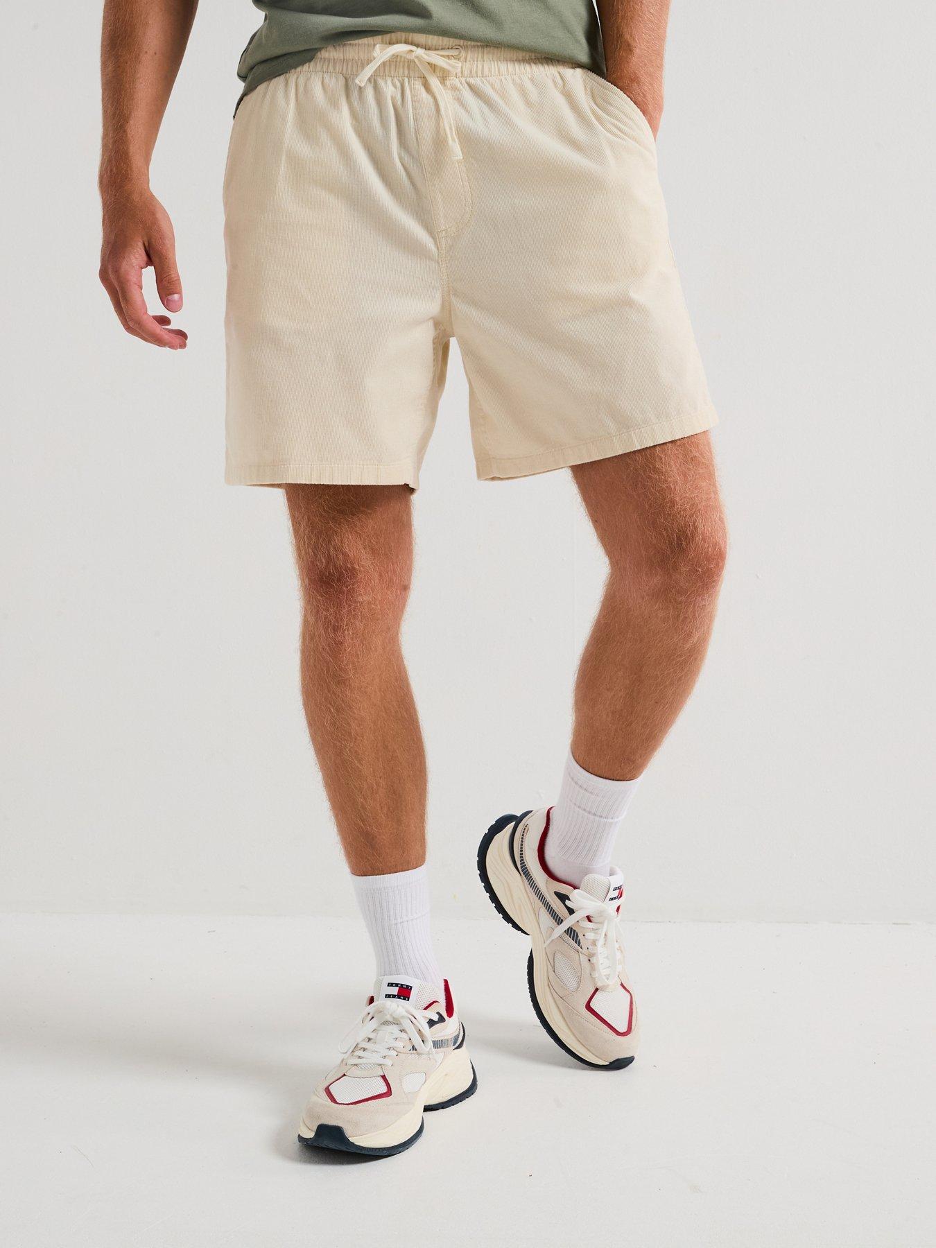 Image 1 of 5 of Tommy Jeans Light Corduroy Shorts - Beige