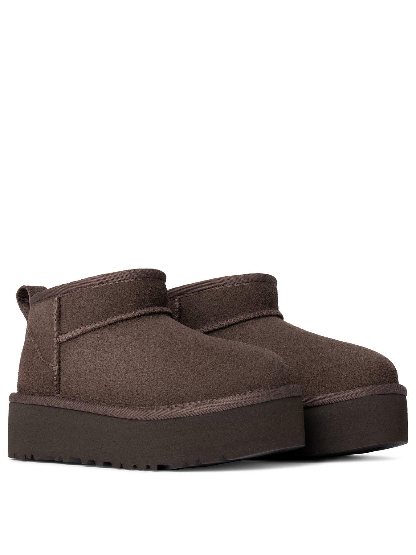 Image 2 of 3 of UGG K-Classic Ultra Mini Platform -Dark Brown