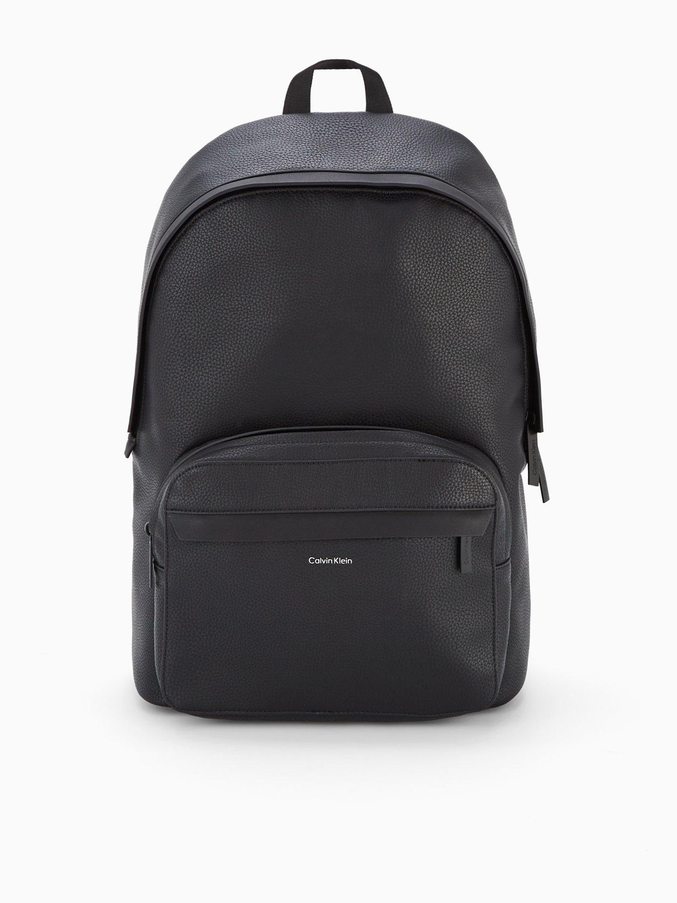 undefined Ck Must Pu Backpack - Black