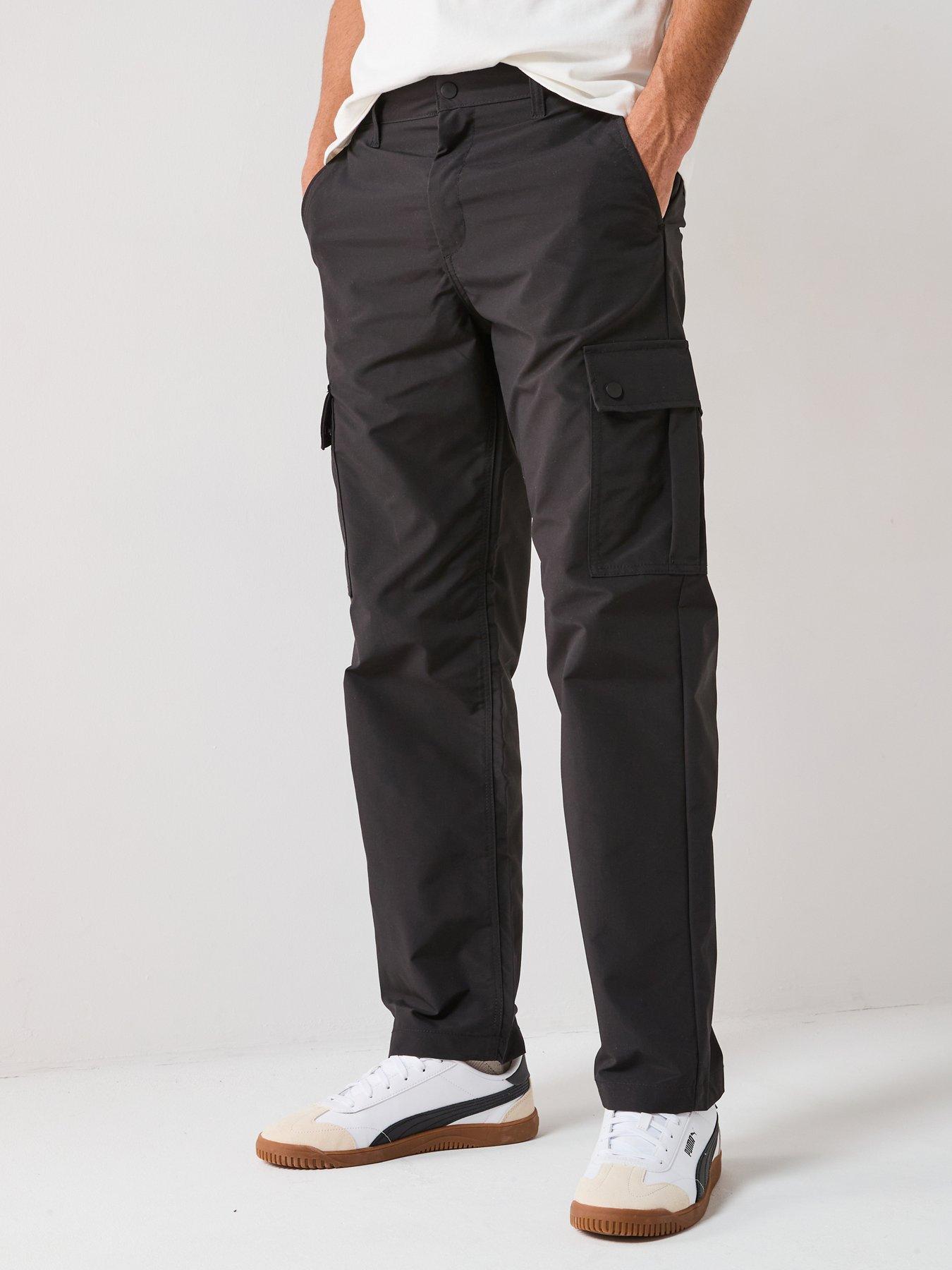Jack & Jones Karl Kurtis Snap Tech Cargo Pants - Black