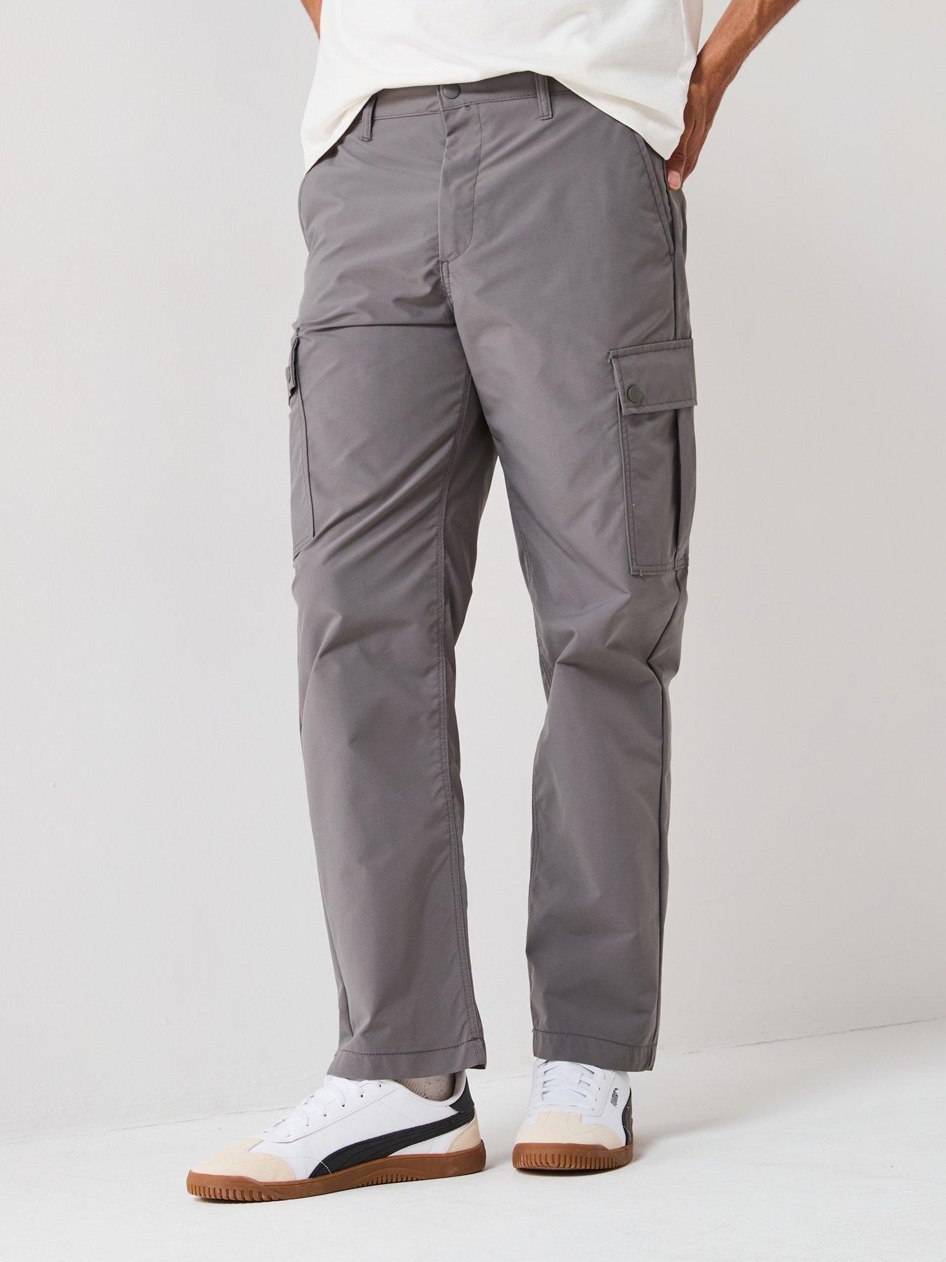 Jack & Jones Karl Kurtis Snap Tech Cargo Pants - Grey